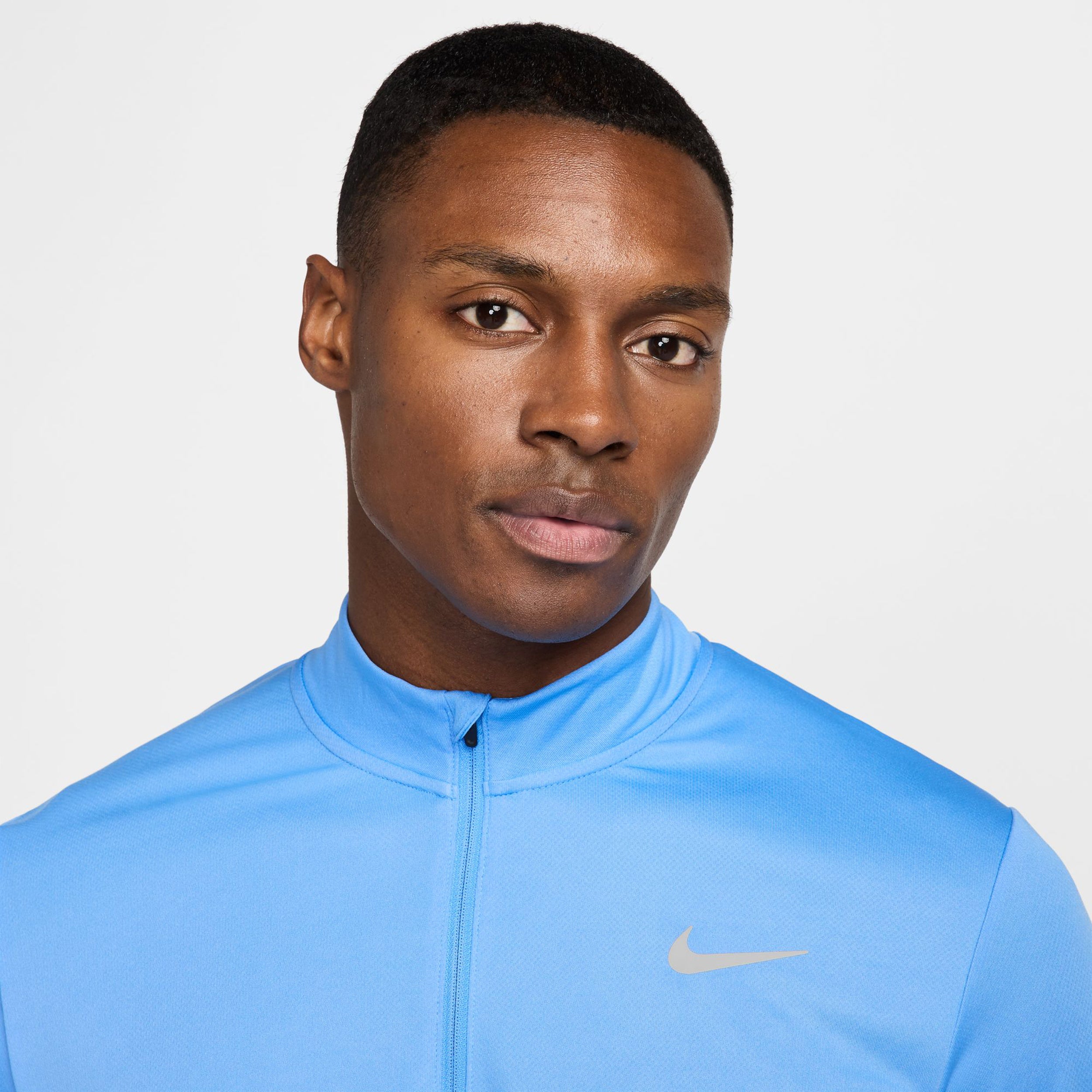 Pacer Half-Zip Hardloopshirt Heren - lichtblauw | Tennis-Point
