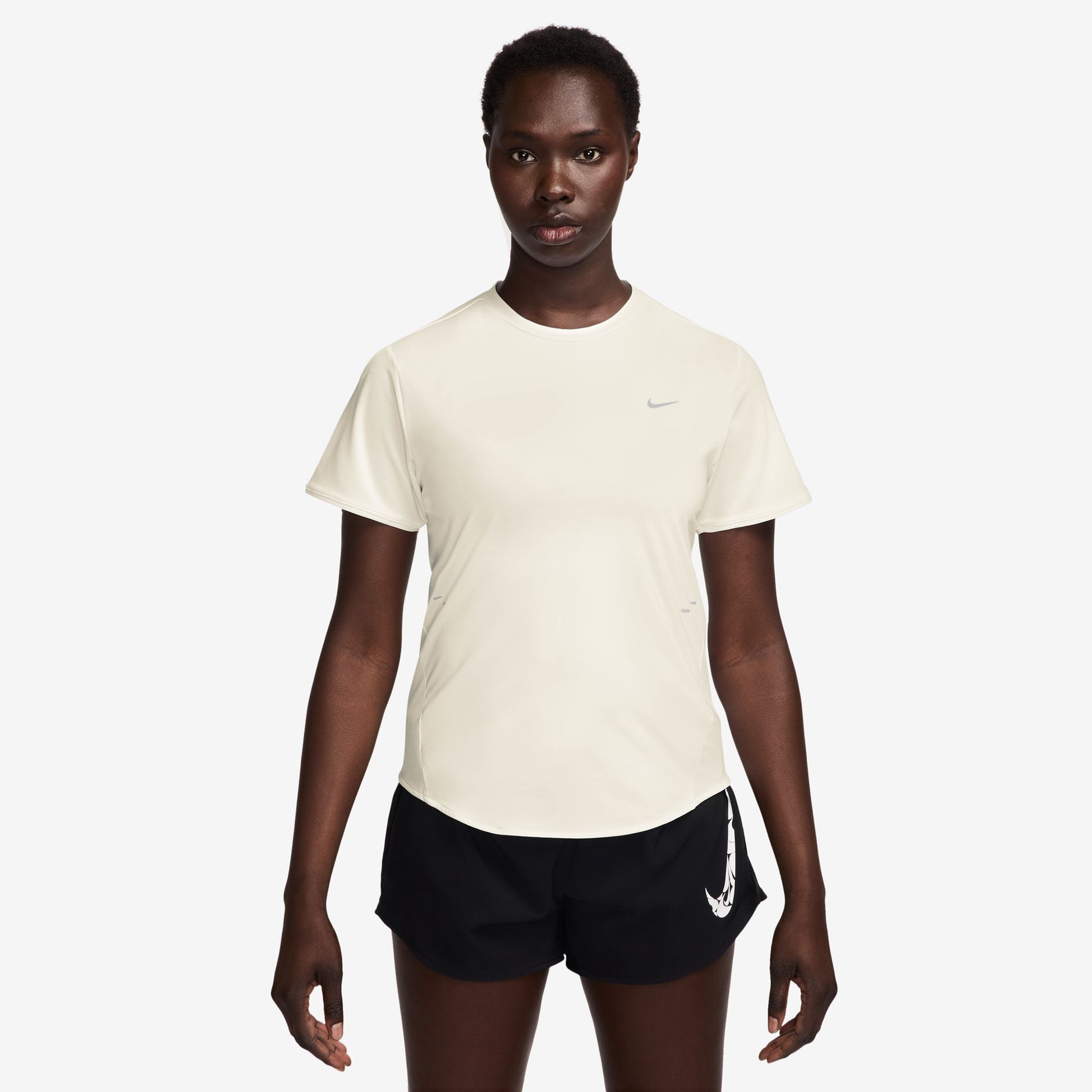 Nike Swift Hardloopshirt Dames - crème