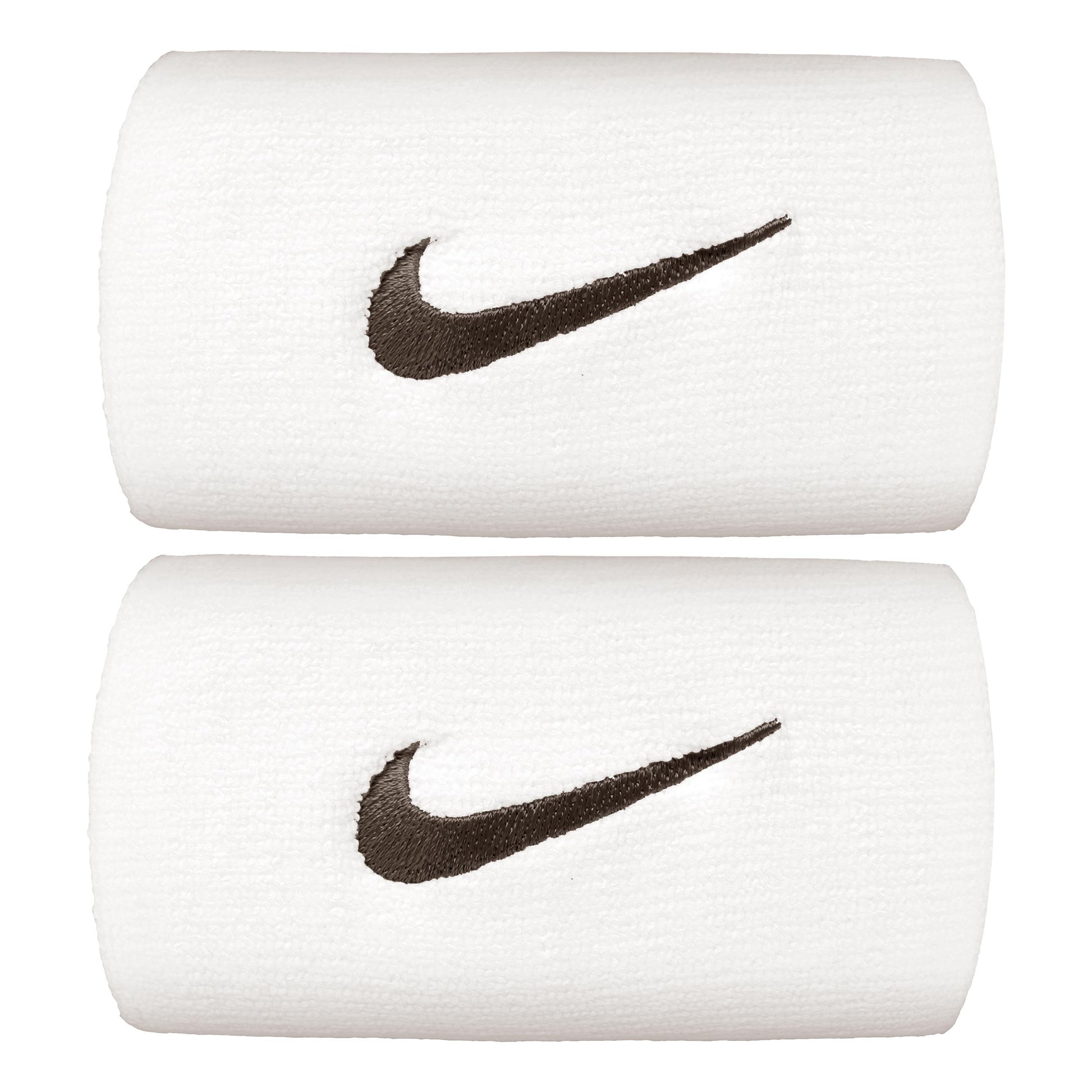 Nike Premier DW Zweetband Verpakking 2 stuks lang - crème, zwart