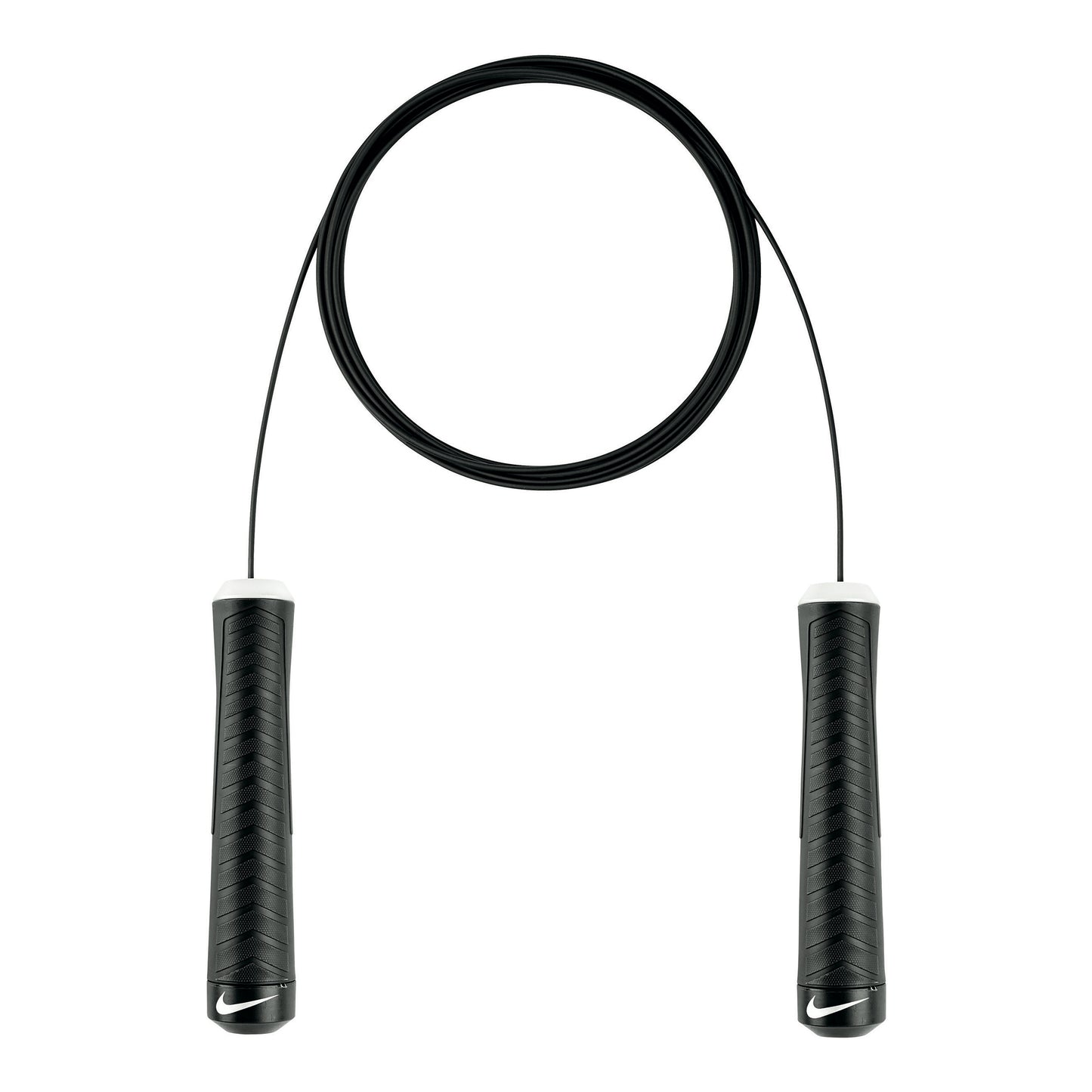 Nike Fundamental Weighted Rope Springtouw-Zwart,Wit