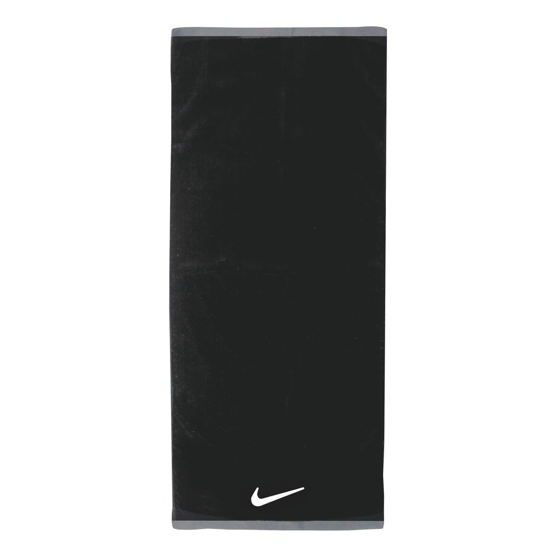 Nike Fundamental Handdoek 60x120cm - zwart, wit