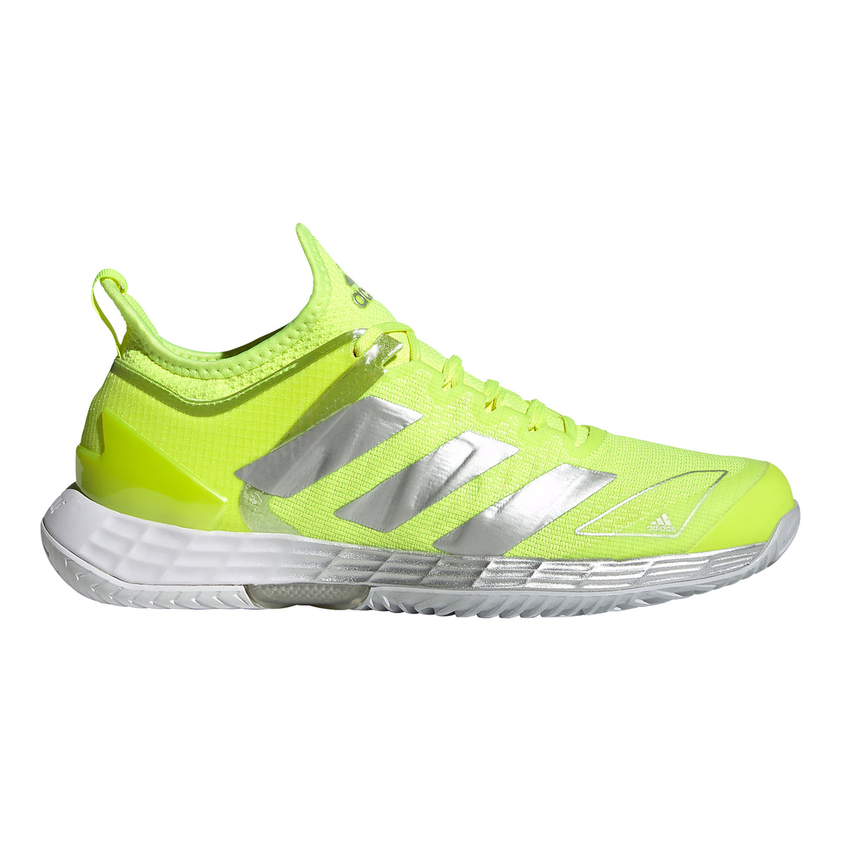 adidas Ubersonic 4 Allcourt schoen Dames - neongeel, zilver