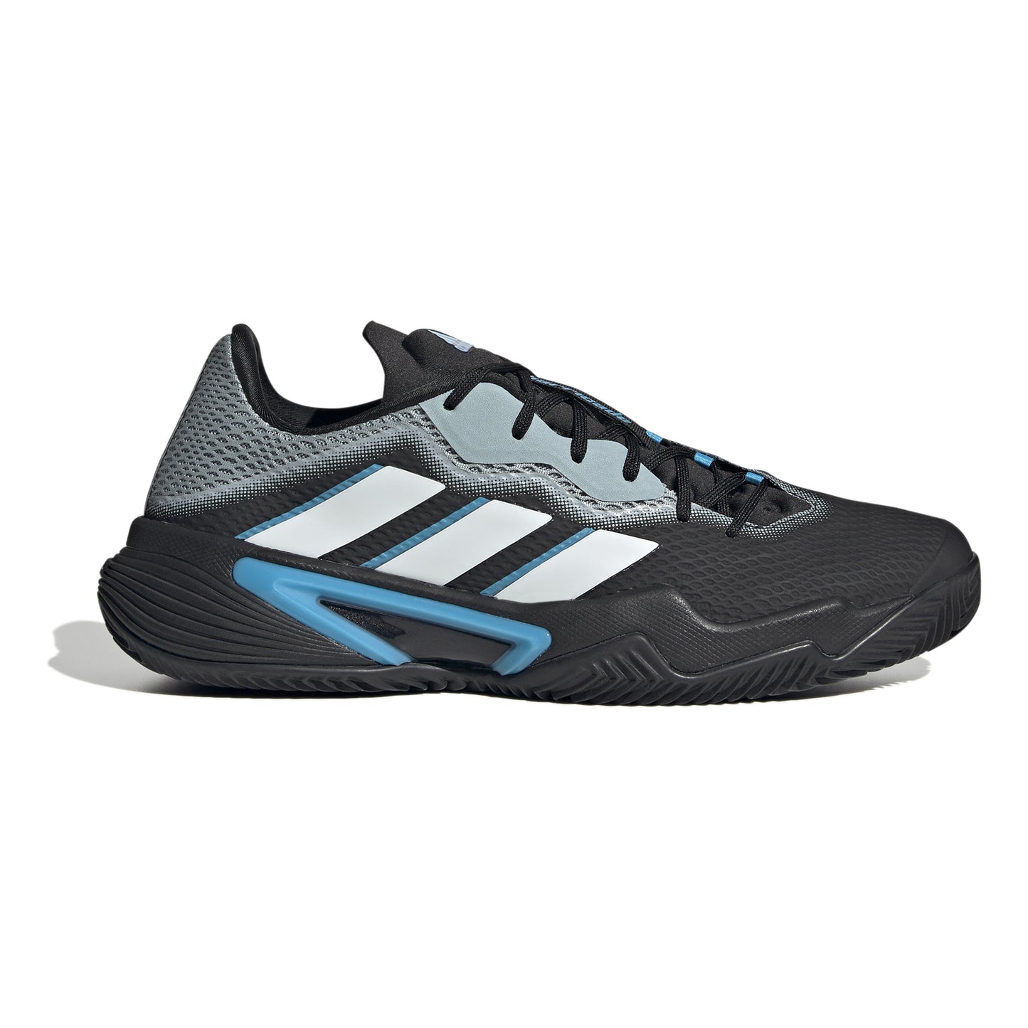 adidas Barricade Gravelschoen Heren - zwart, grijs