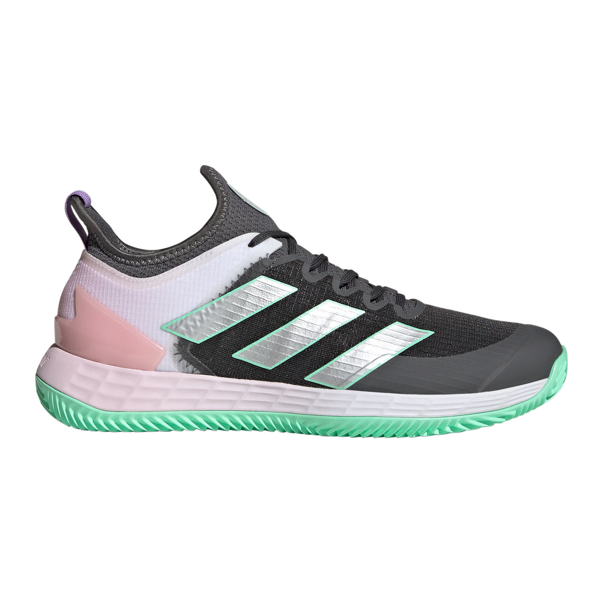 adidas Adizero Ubersonic 4 Gravelschoen Dames - donkergrijs, roze