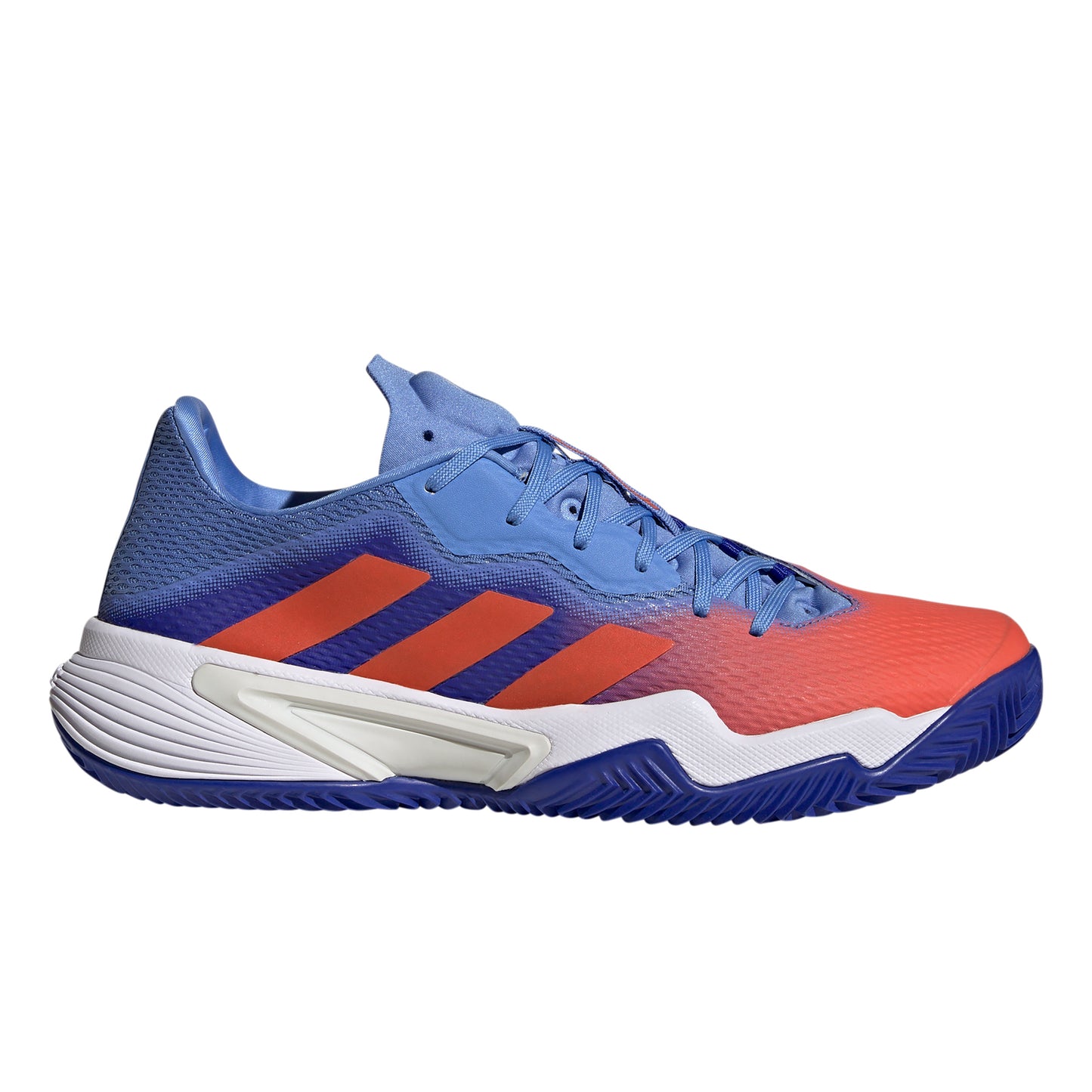 adidas Barricade Gravelschoen Heren - blauw, oranje