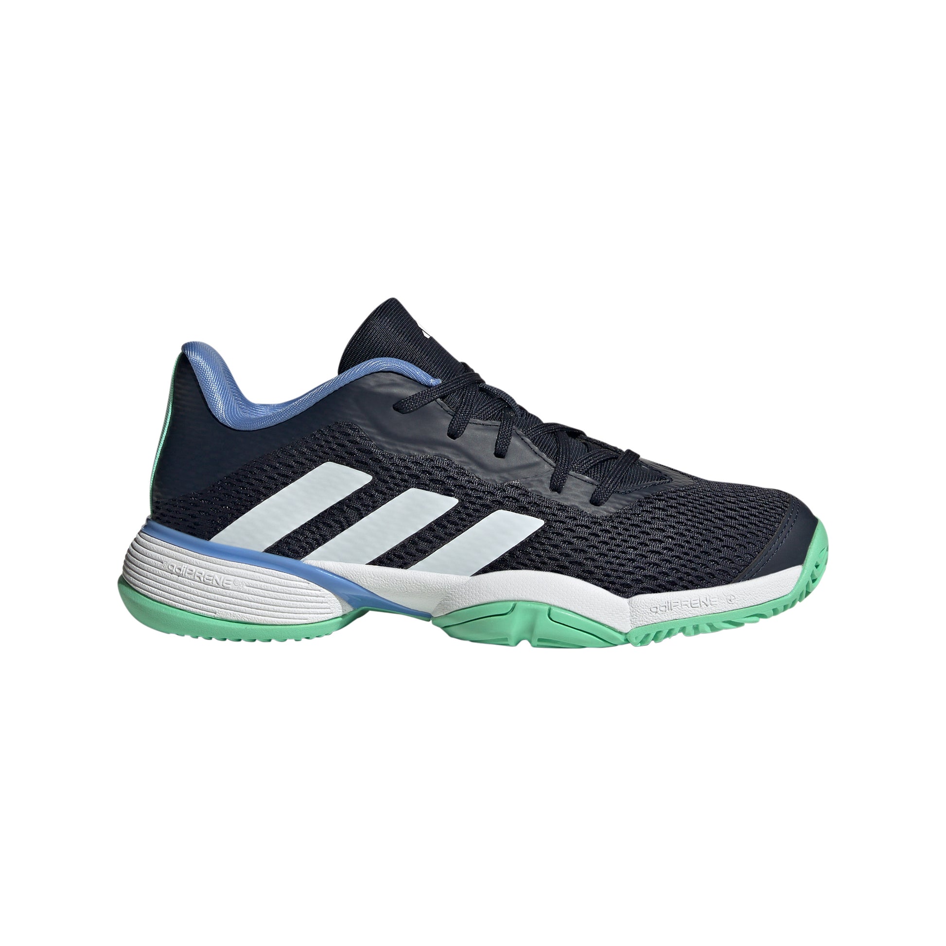 adidas Barricade Allcourt schoen Kinderen - donkerblauw, wit