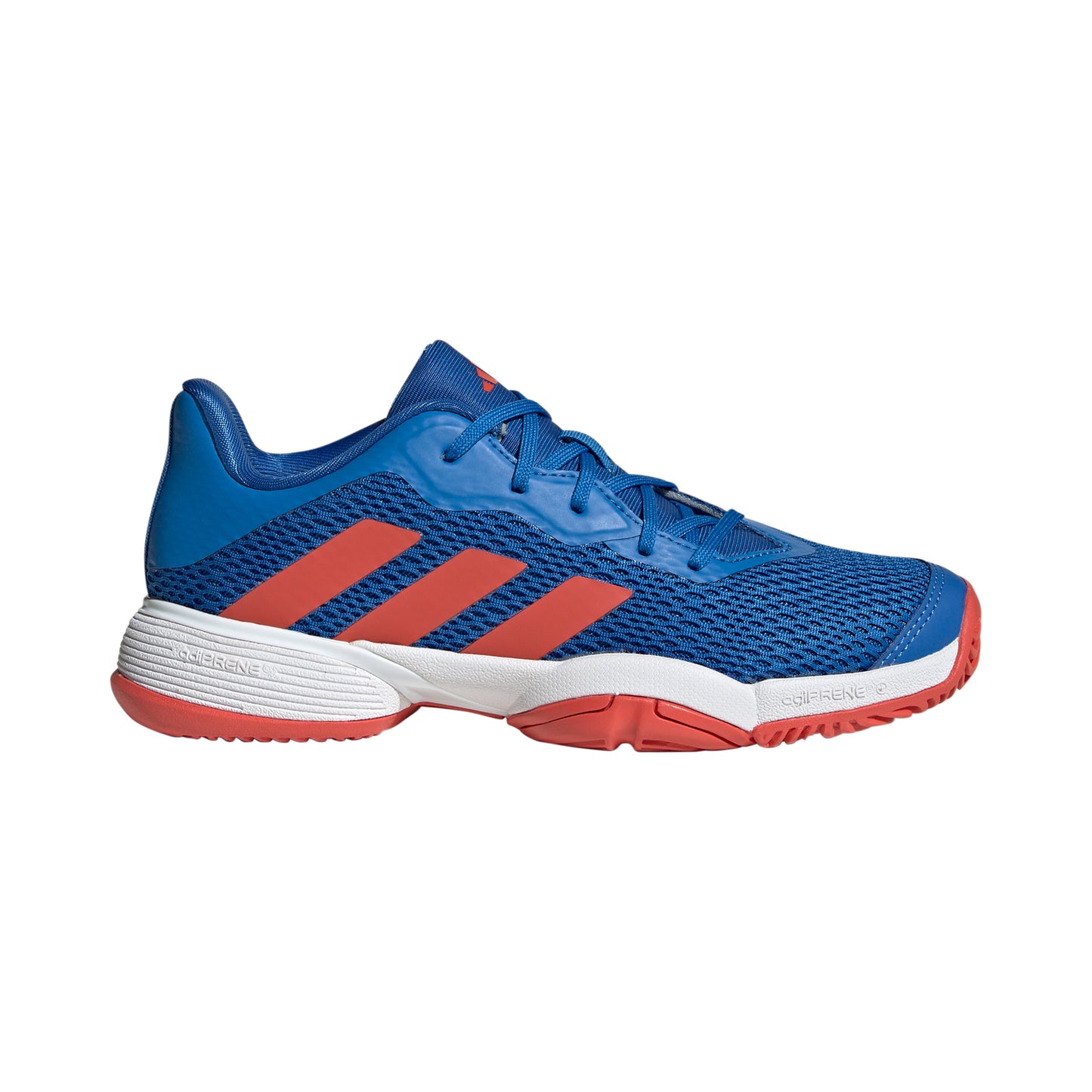 adidas Barricade Allcourt schoen Kinderen - blauw, rood