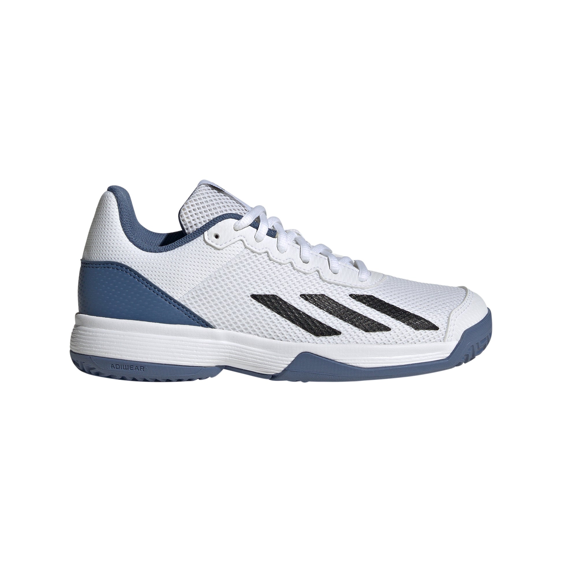adidas Courtflash Allcourt schoen Kinderen - wit, zwart