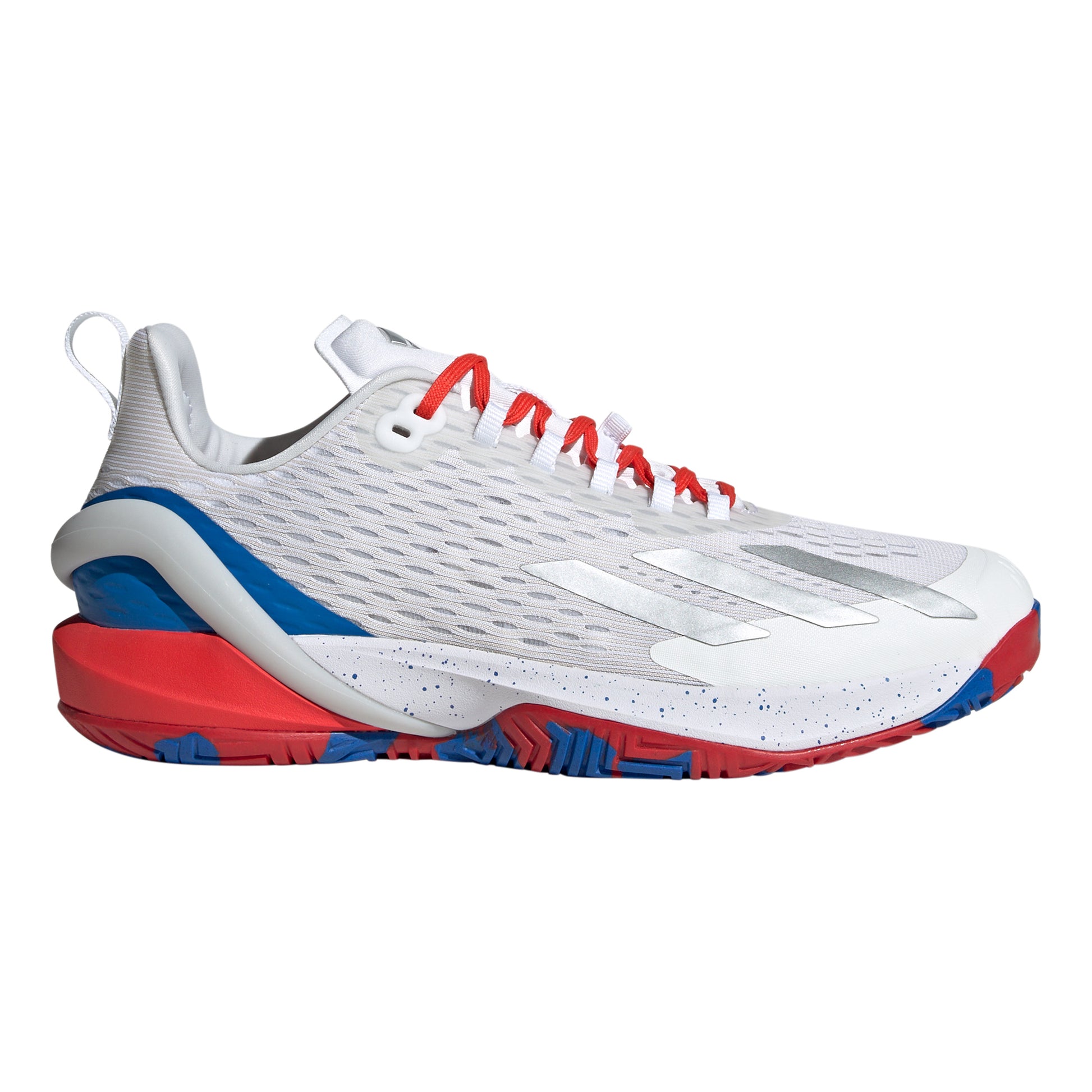 adidas Adizero Cybersonic Allcourt schoen Heren - wit, rood