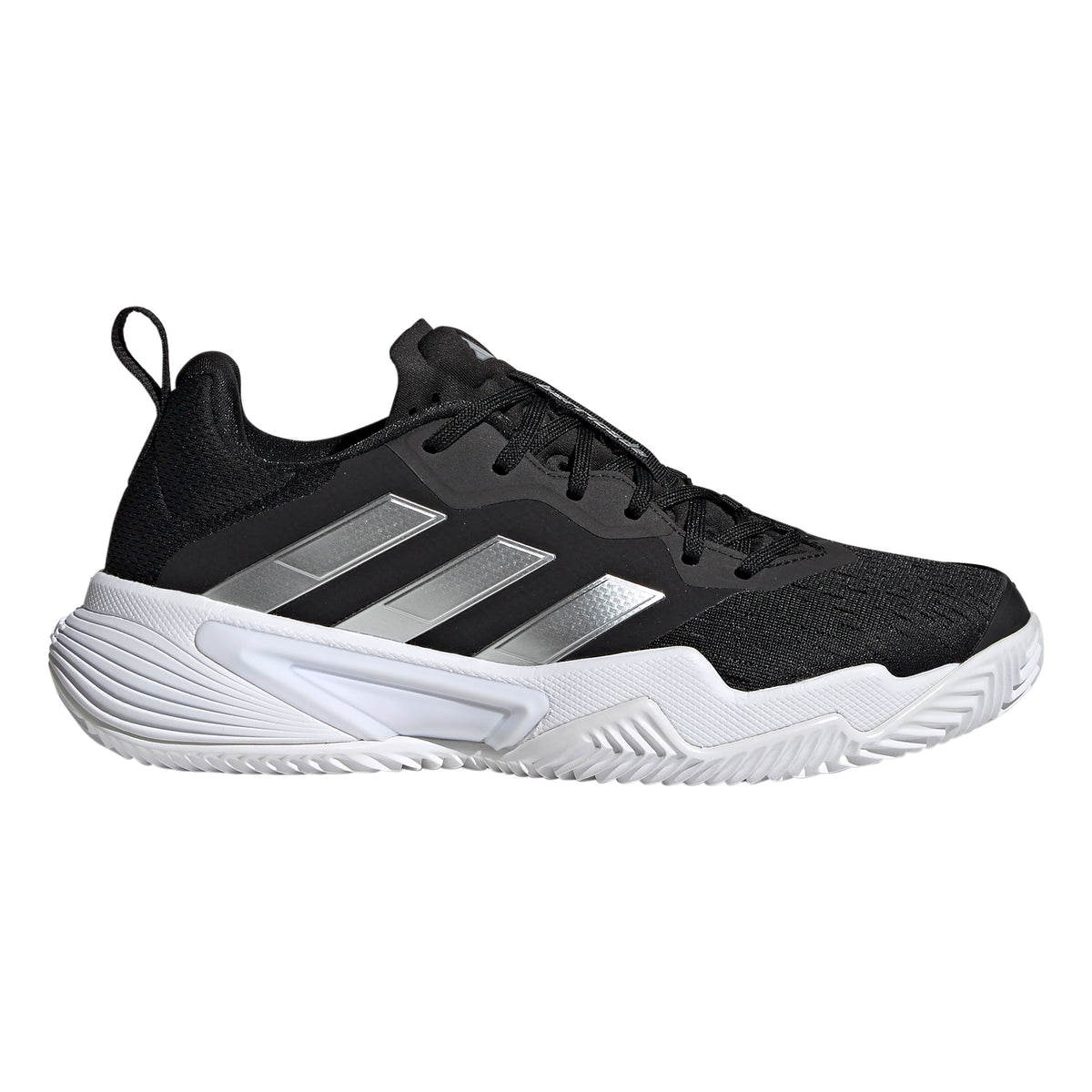 adidas Barricade Gravelschoen Dames - zwart, zilver