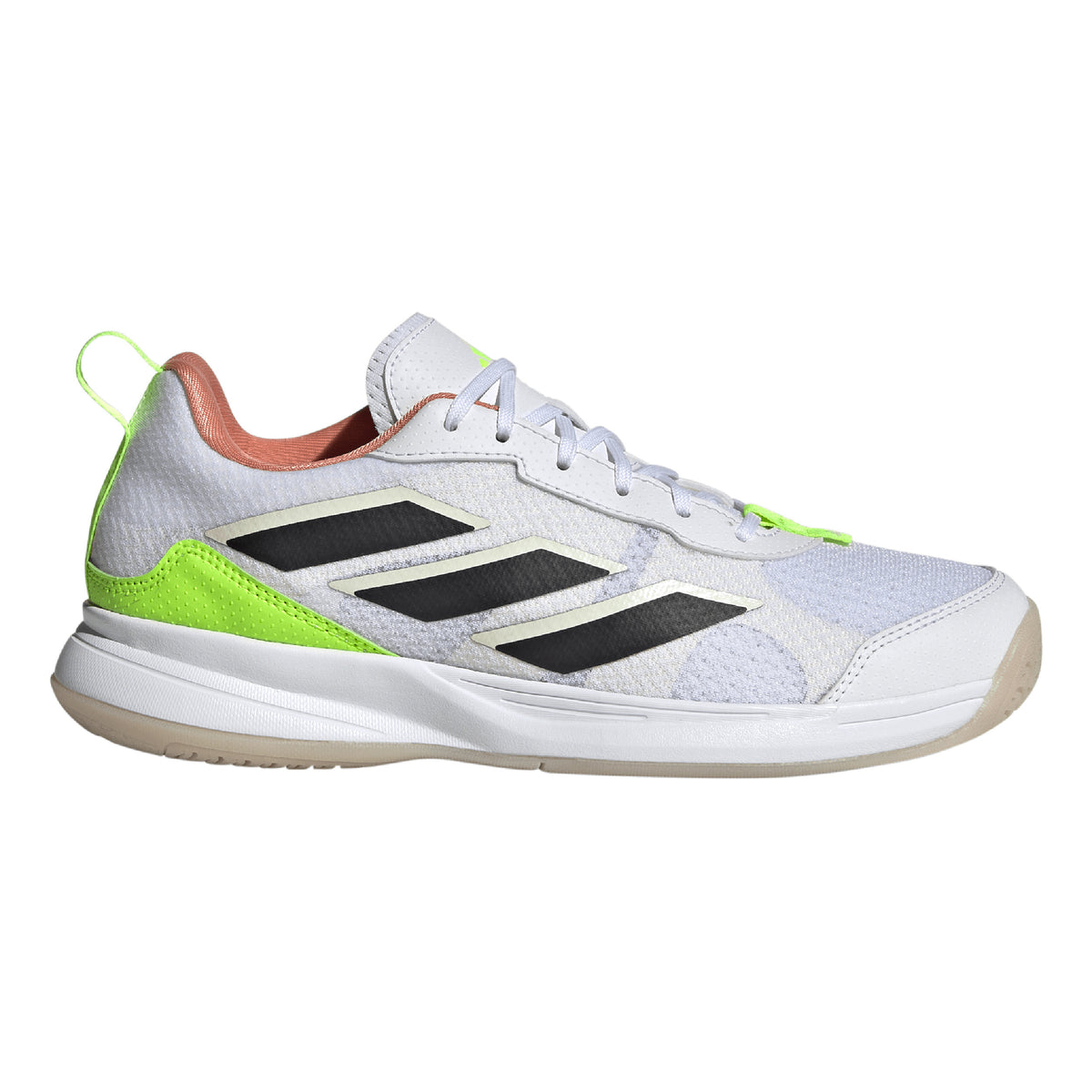 adidas Avaflash Allcourt schoen Dames - wit, neongroen