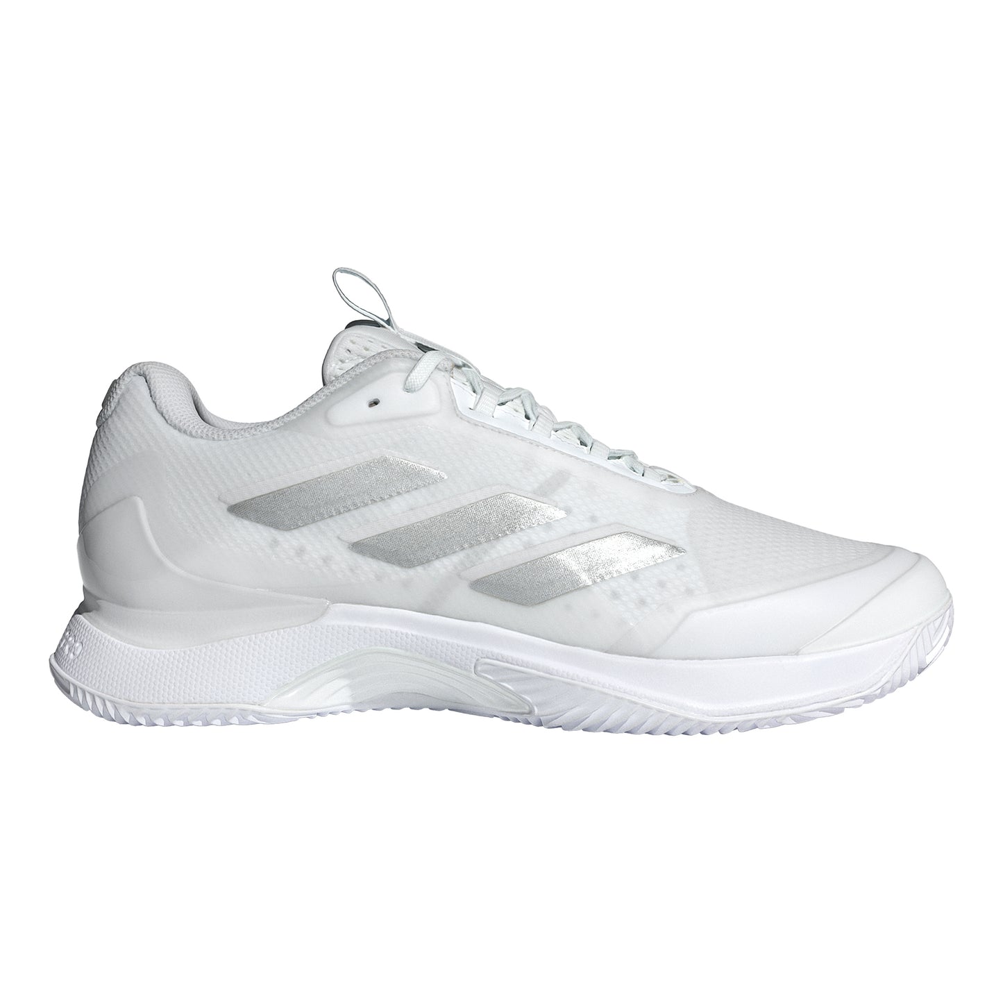 adidas Avacourt 2 Gravelschoen Dames - wit, zilver