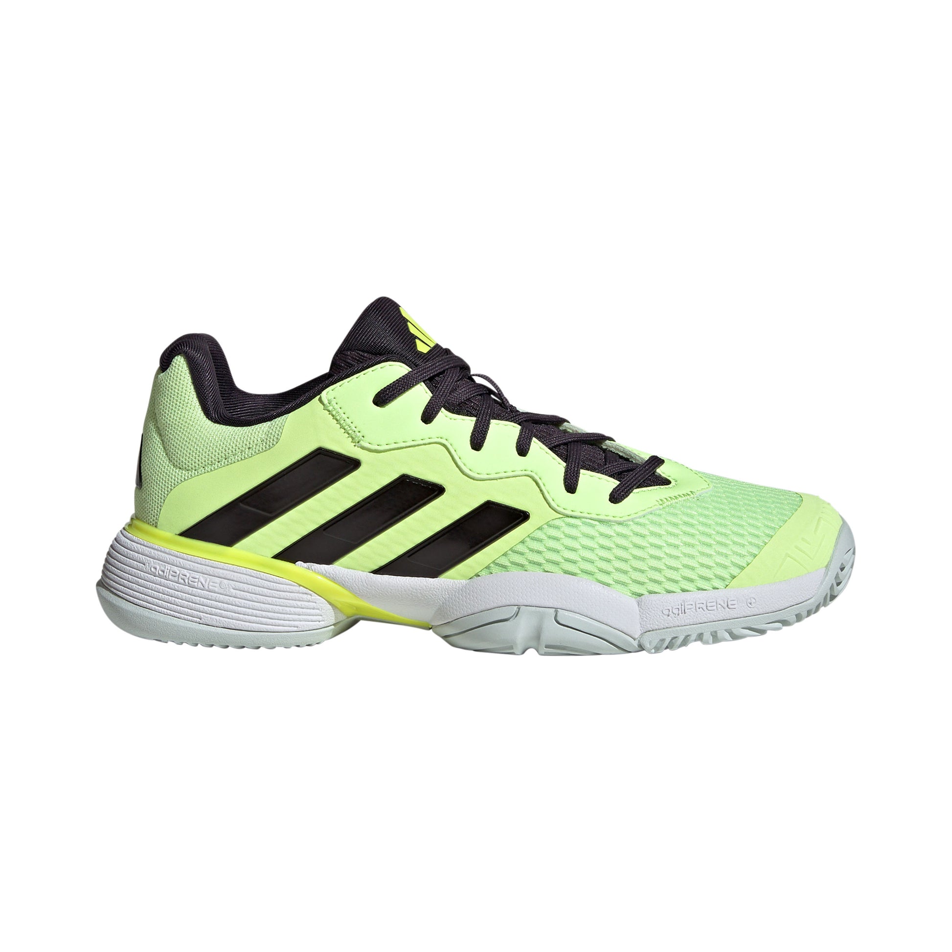 adidas Barricade Allcourt schoen Kinderen - lichtgroen, zwart