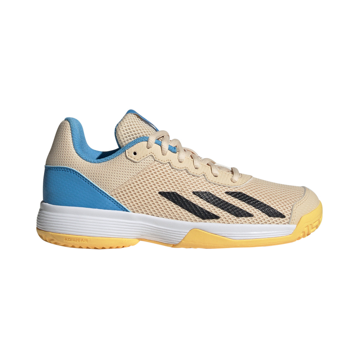 adidas Courtflash Allcourt schoen Kinderen - beige, lichtblauw