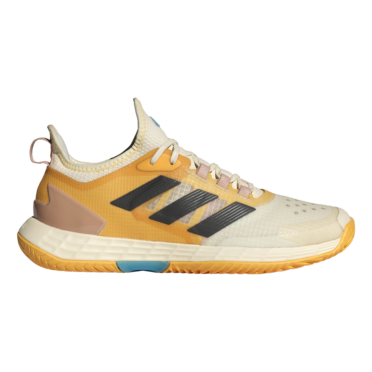 adidas adizero Ubersonic 4.1 Allcourt schoen Dames - wit, karamel