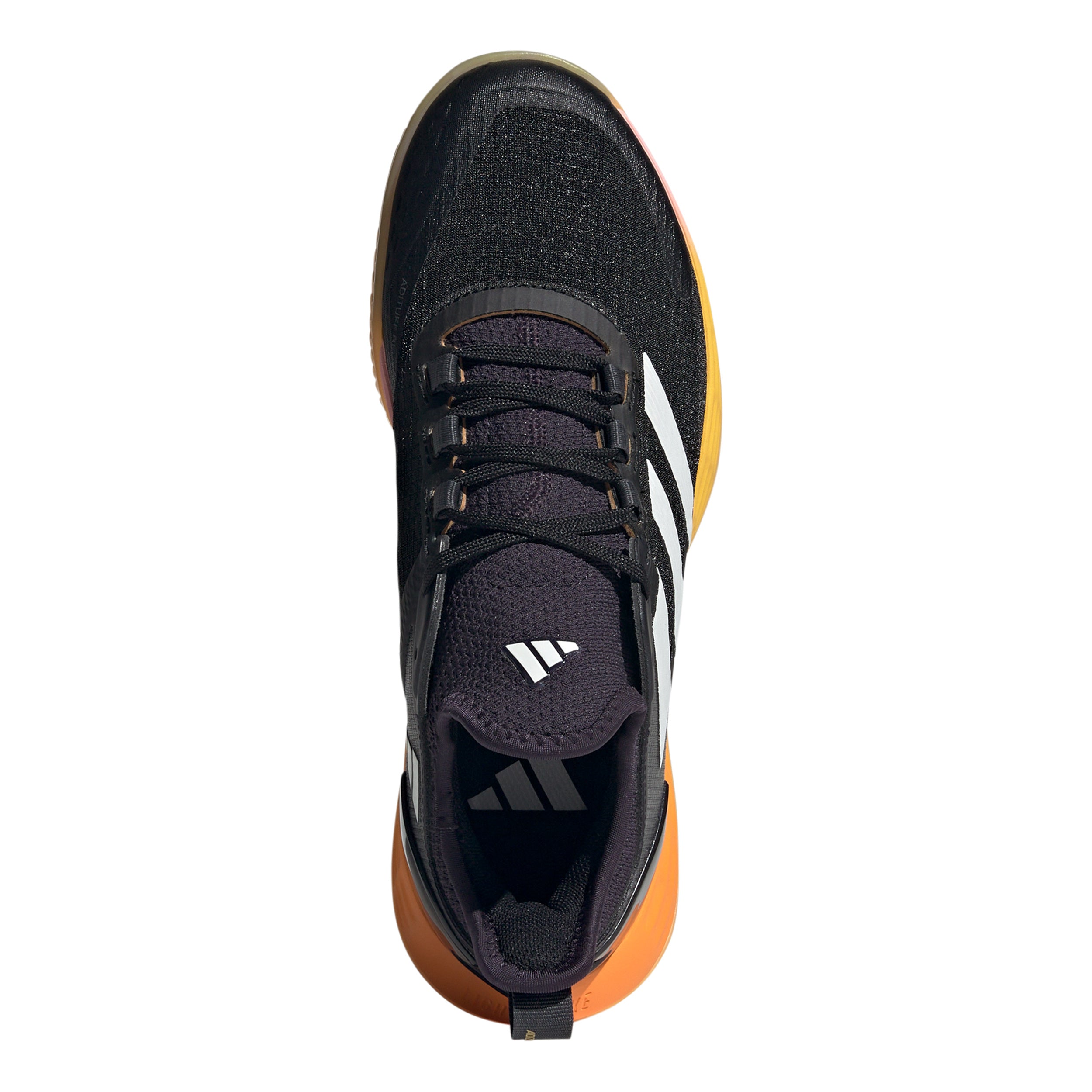 adizero Ubersonic 4.1 Gravelschoen Dames - zwart, oranje | Tennis