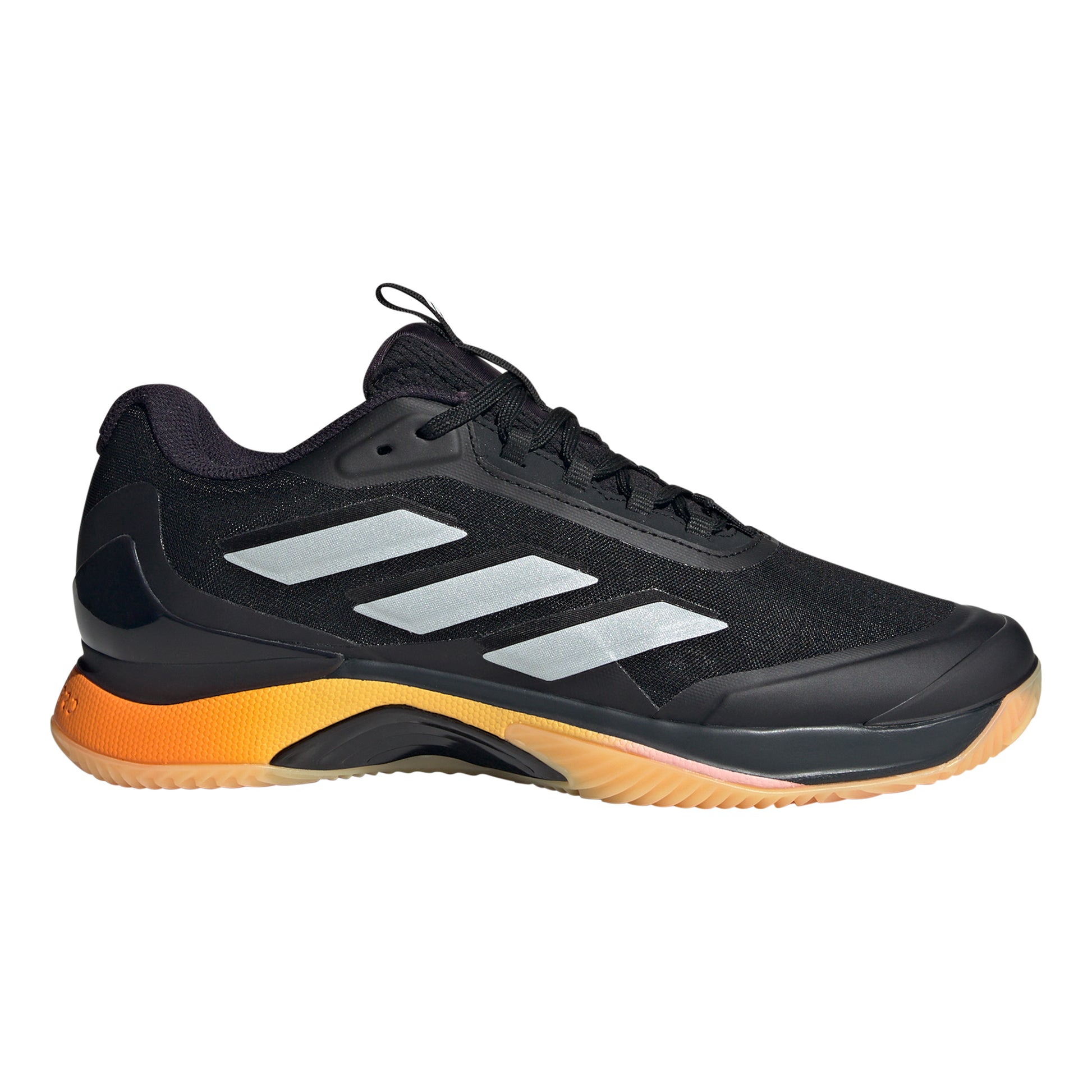 adidas Avacourt 2 Gravelschoen Dames - zwart, oranje