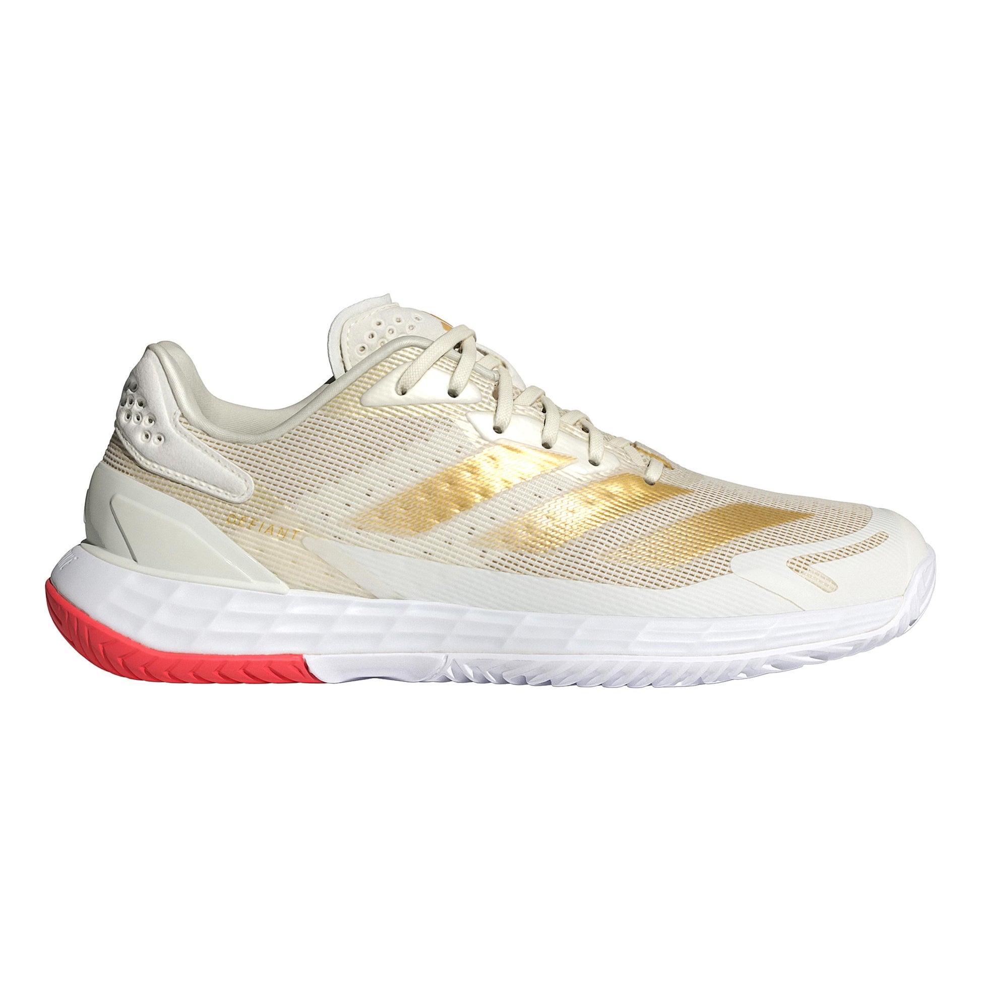 adidas Defiant Speed 2 Allcourt schoen Dames - crème, goud