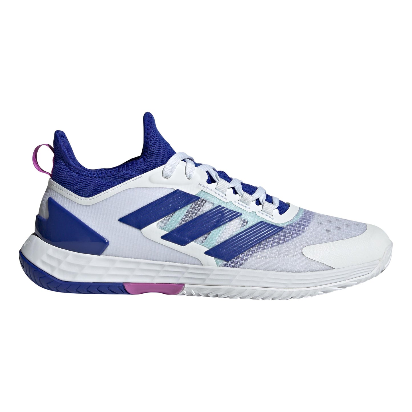 adidas adizero Ubersonic 4.1 Allcourt schoen Heren - wit, blauw