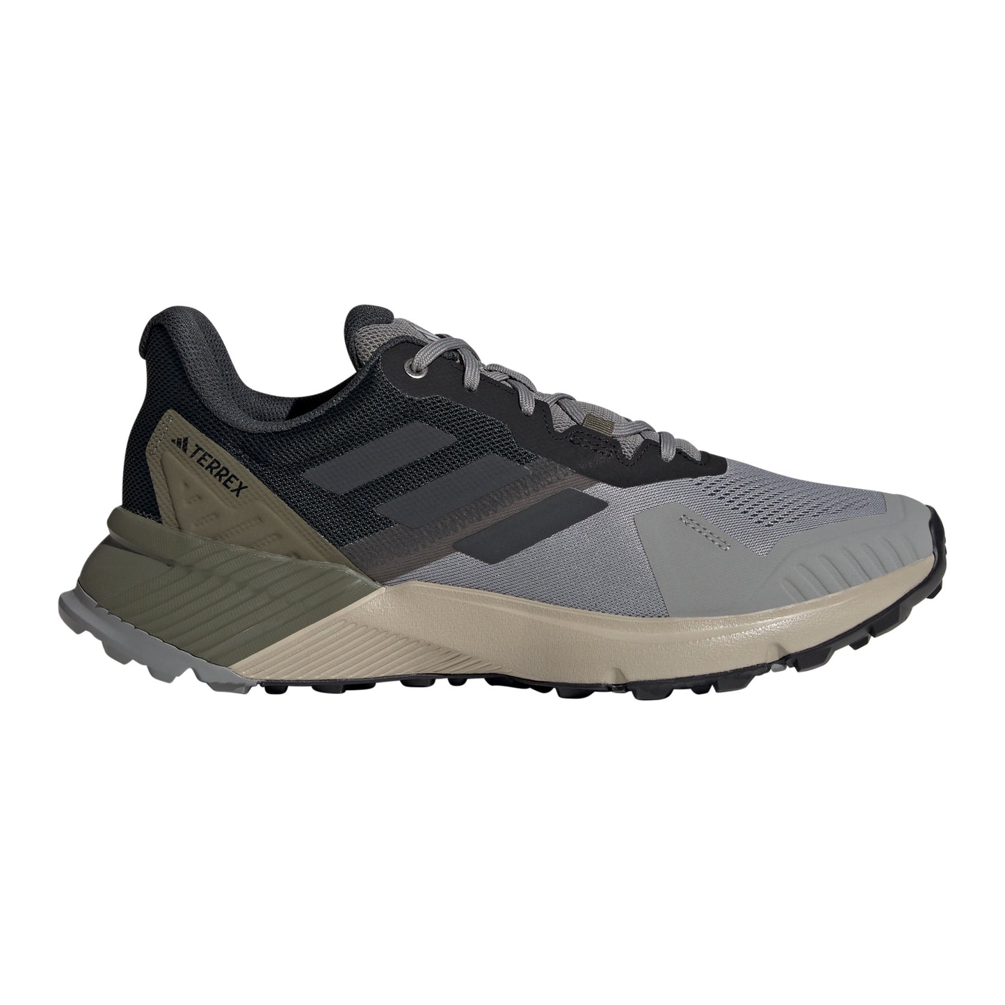 adidas Terrex Soulstride Trailschoen Heren - grijs, zwart