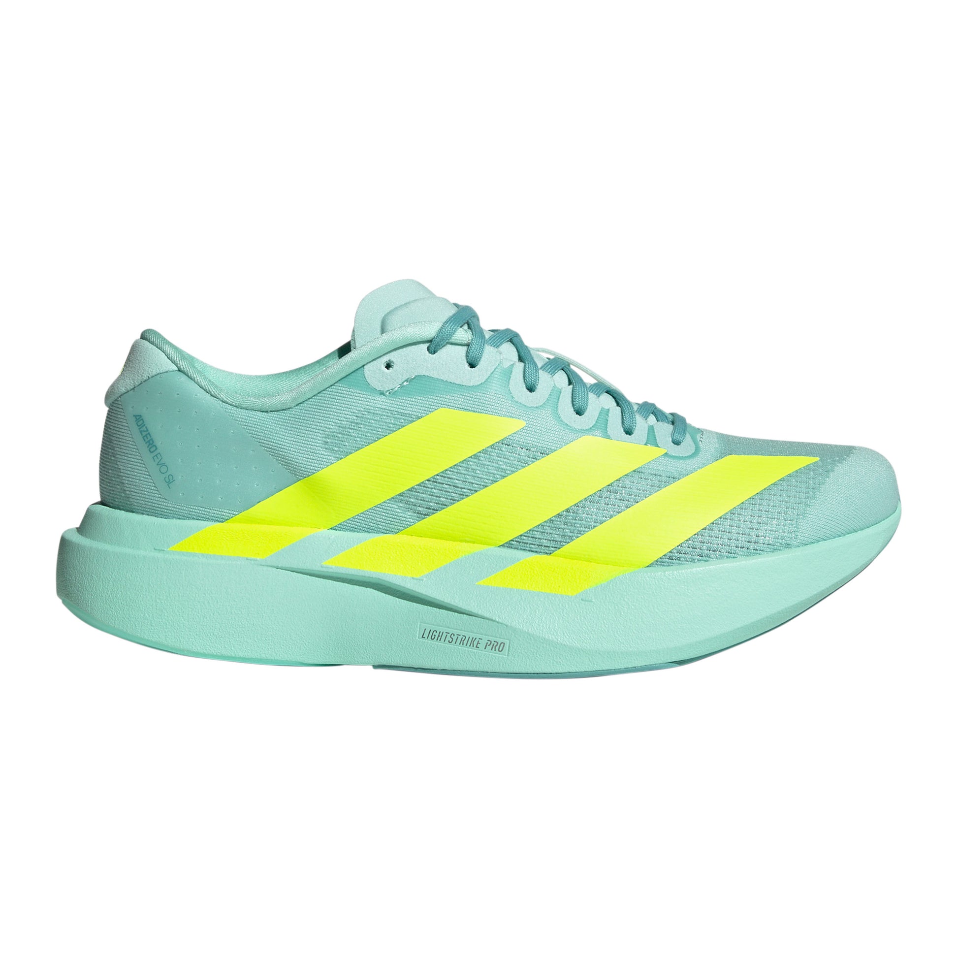 adidas adizero Evo SL Wedstrijdschoen Dames - mint, neongeel