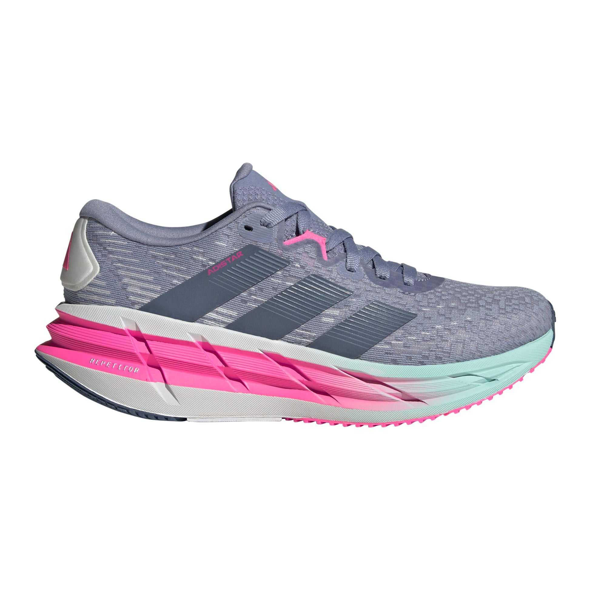 adidas Adistar 4 Neutrale schoen Dames - blauwgrijs, roze