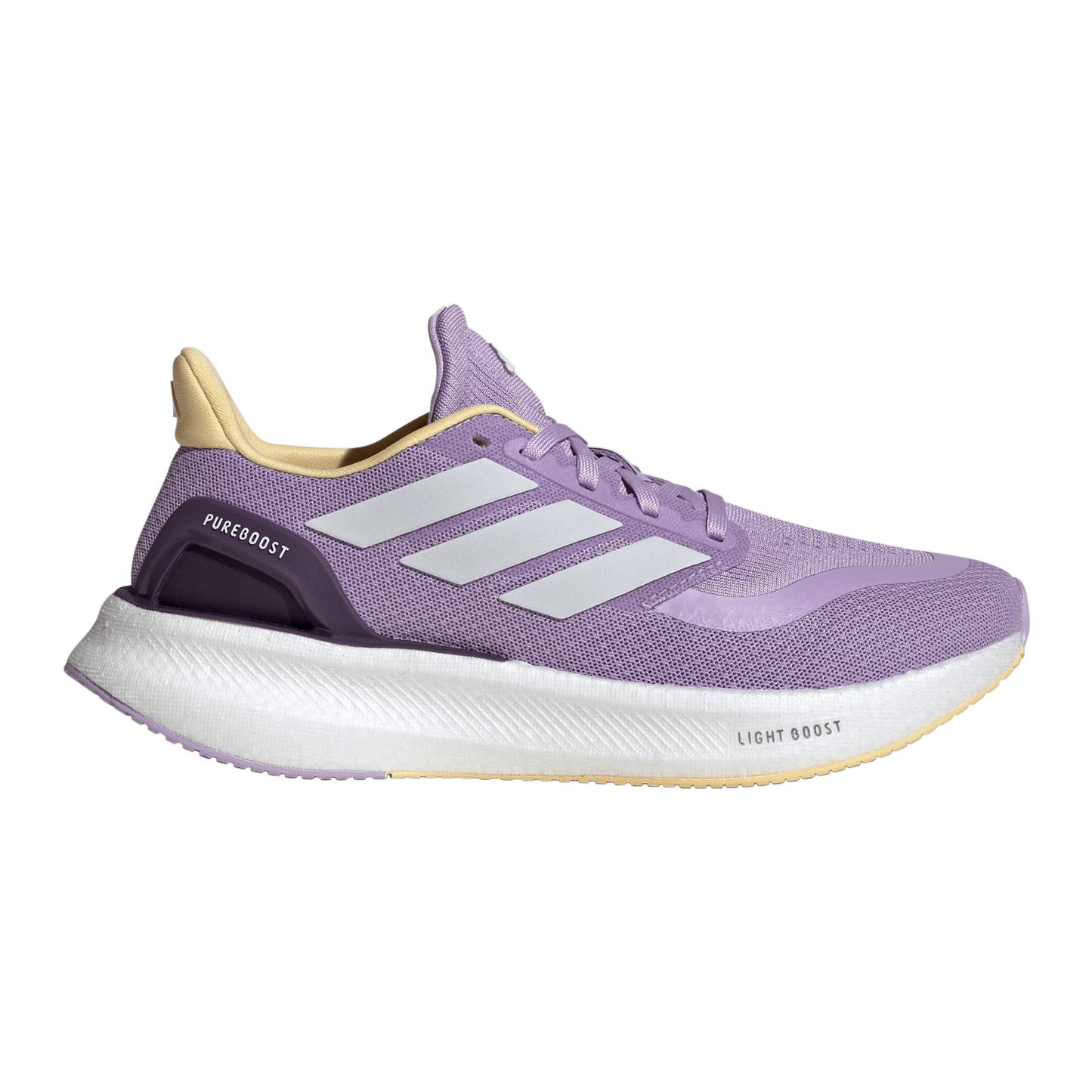 adidas Pureboost 5 Neutrale schoen Dames - mauve, wit