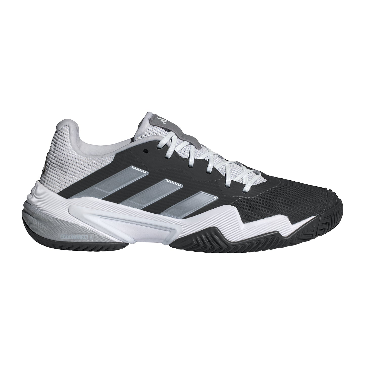 adidas Barricade Allcourt schoen Heren - zwart, lichtgrijs