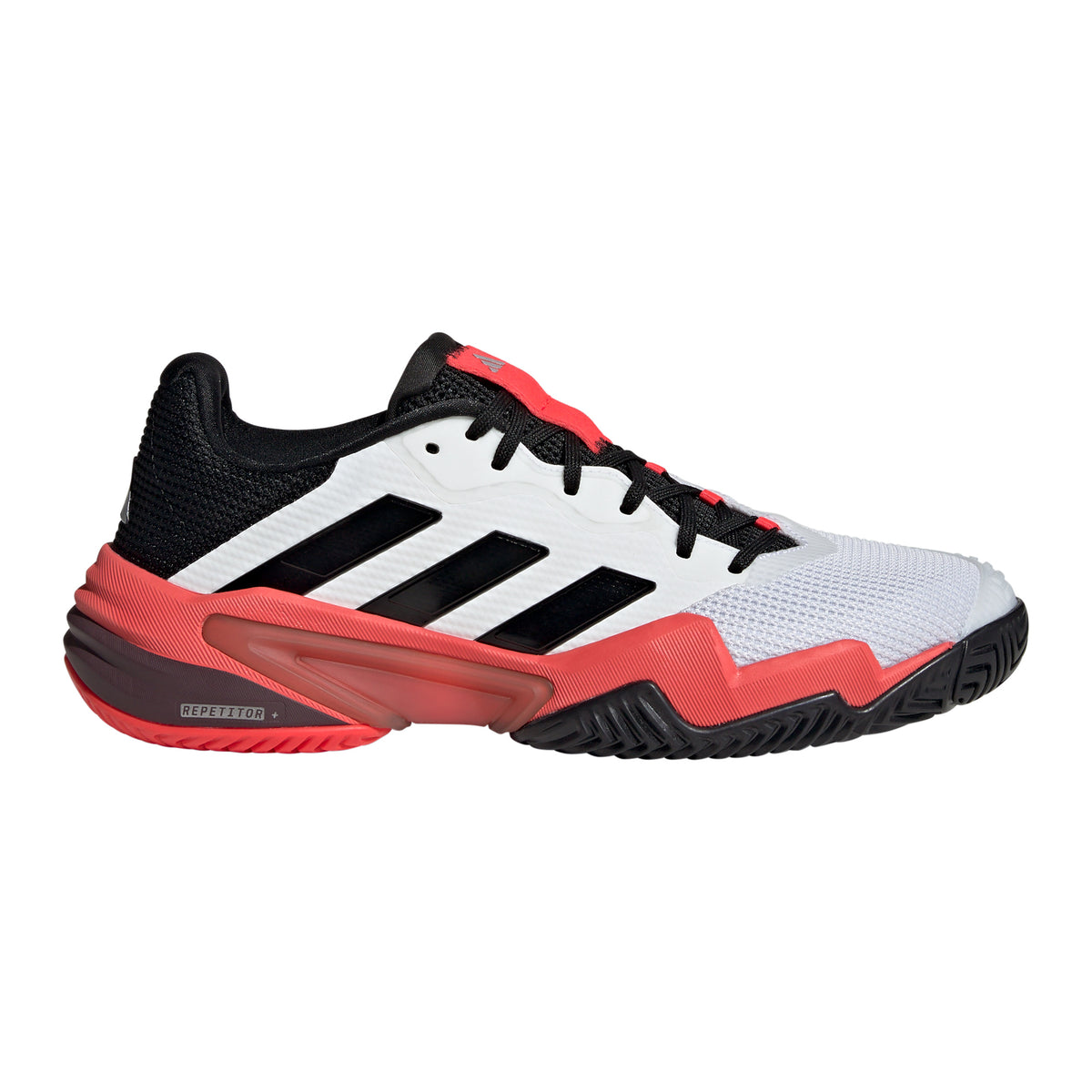 adidas Barricade Allcourt schoen Heren - wit, koraal