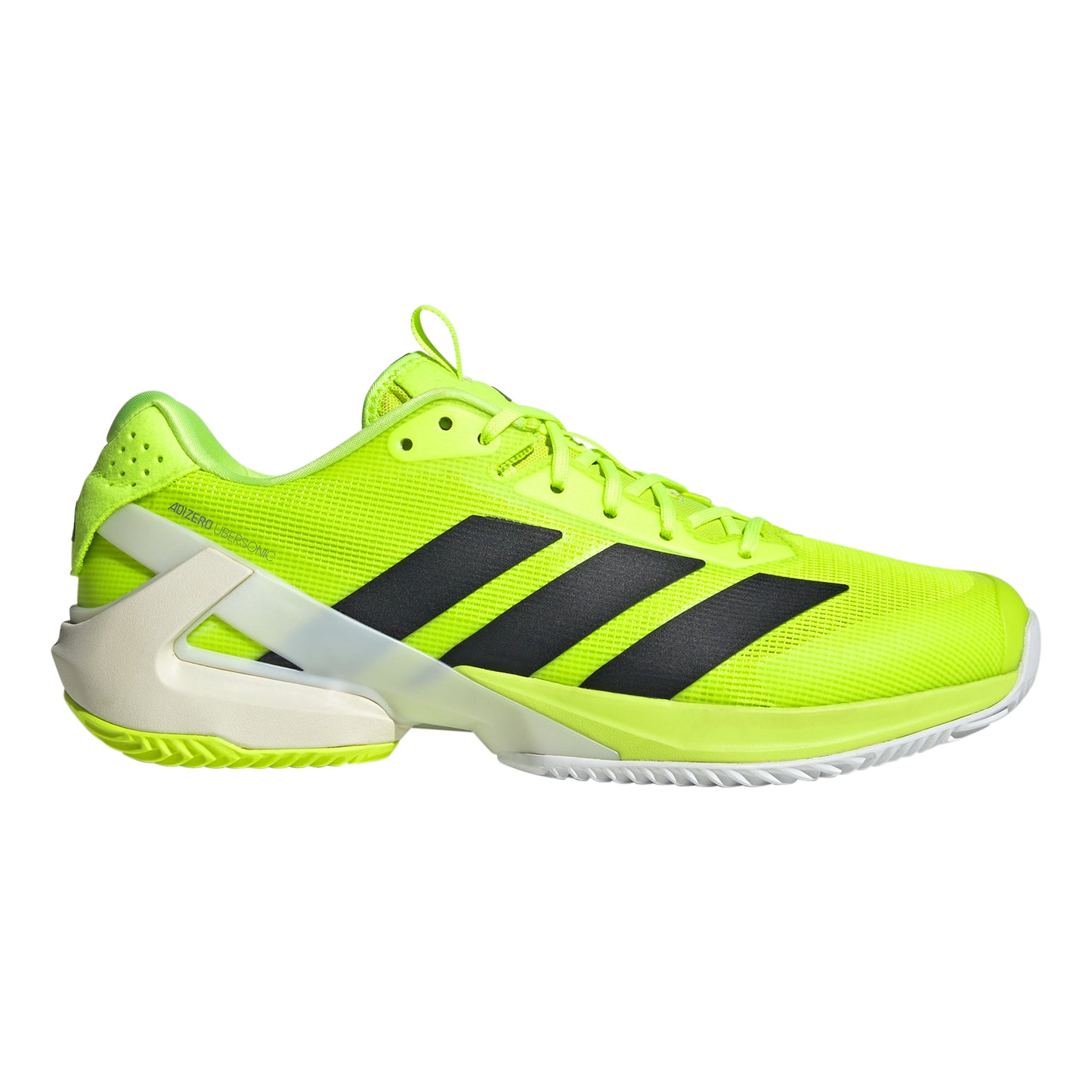 adidas adizero Ubersonic 5 Gravelschoen Heren - limoen, zwart