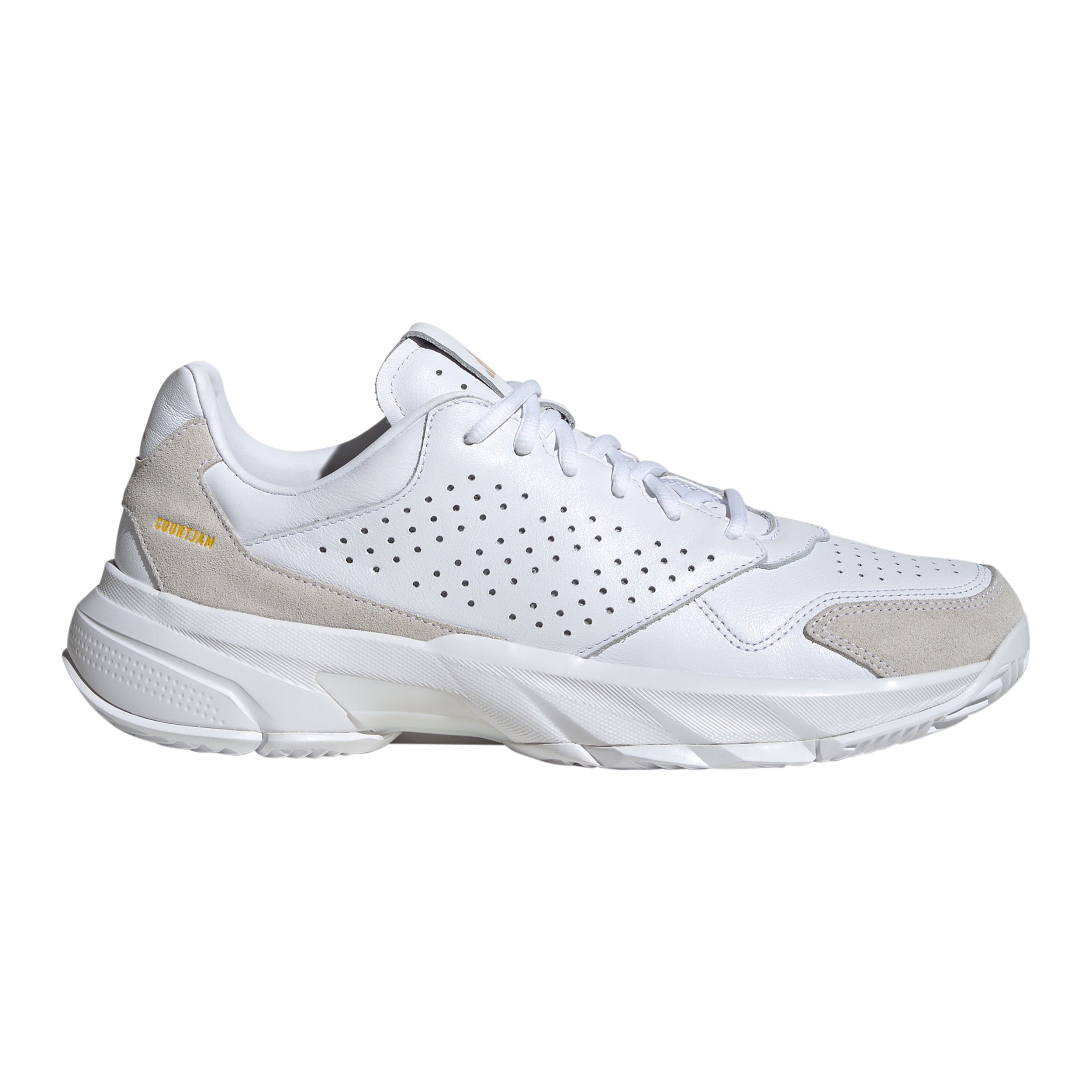 adidas CourtJam Control 3 Allcourt schoen Heren - wit, beige