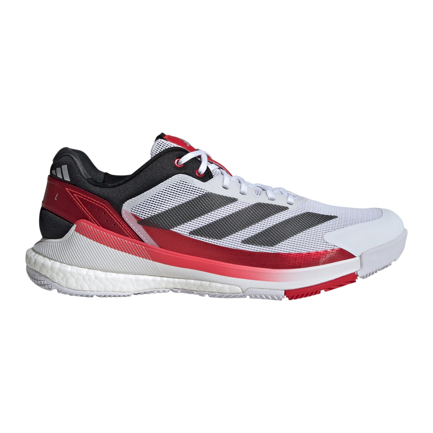 adidas Crazyquick Boost Padel schoen Heren - wit, zwart