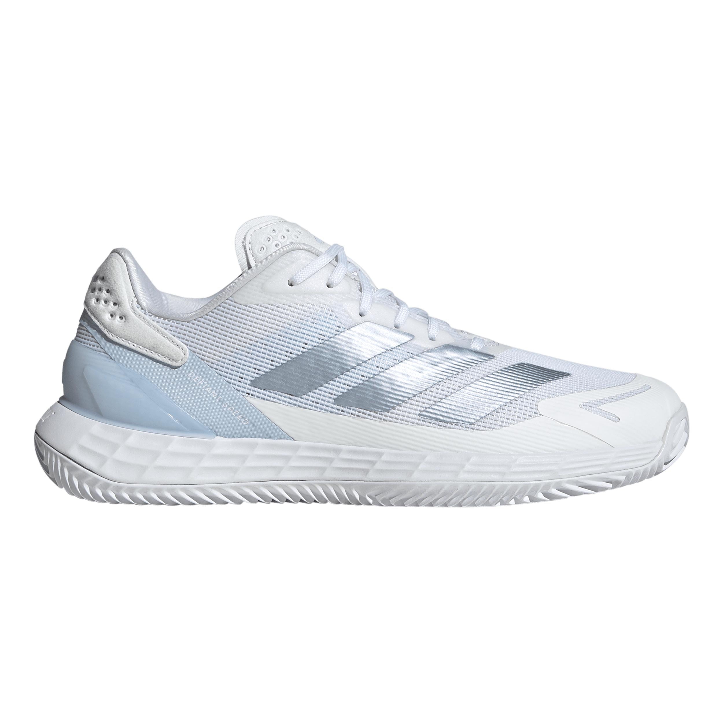 adidas Defiant Speed 2 Gravelschoen Dames - wit, lichtblauw