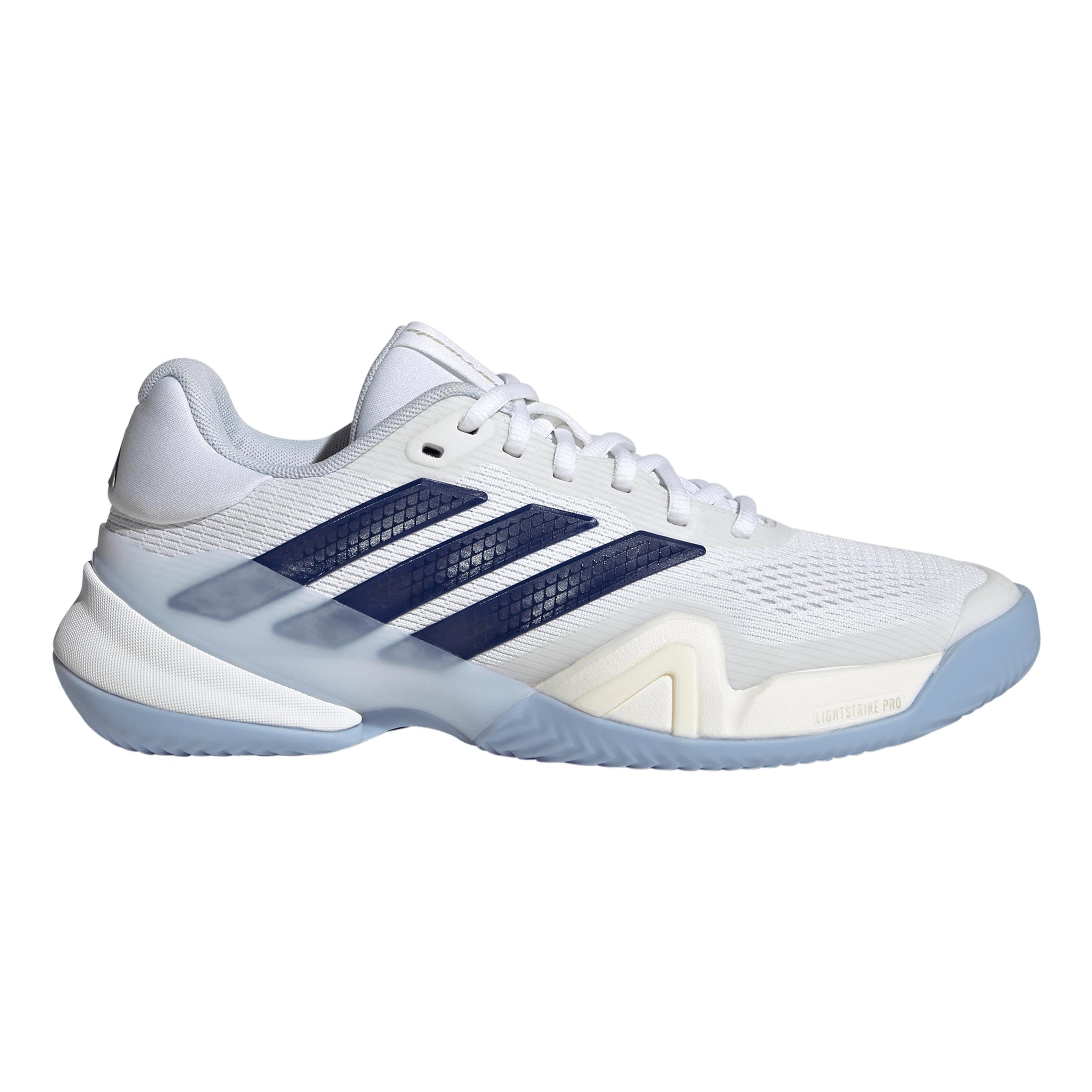 adidas Barricade 14 Gravelschoen Dames - lichtgrijs, lichtblauw