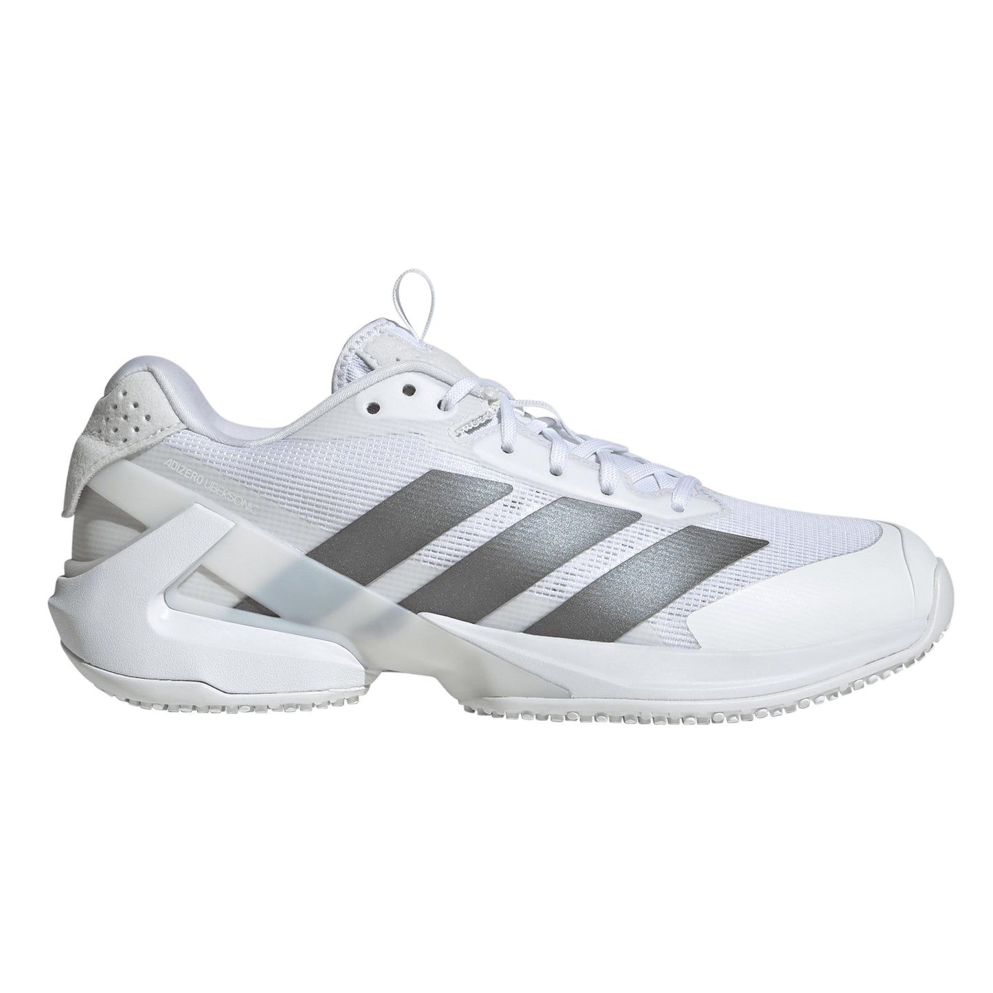 adidas adizero Ubersonic 5 Grasschoen Dames - wit, zilver
