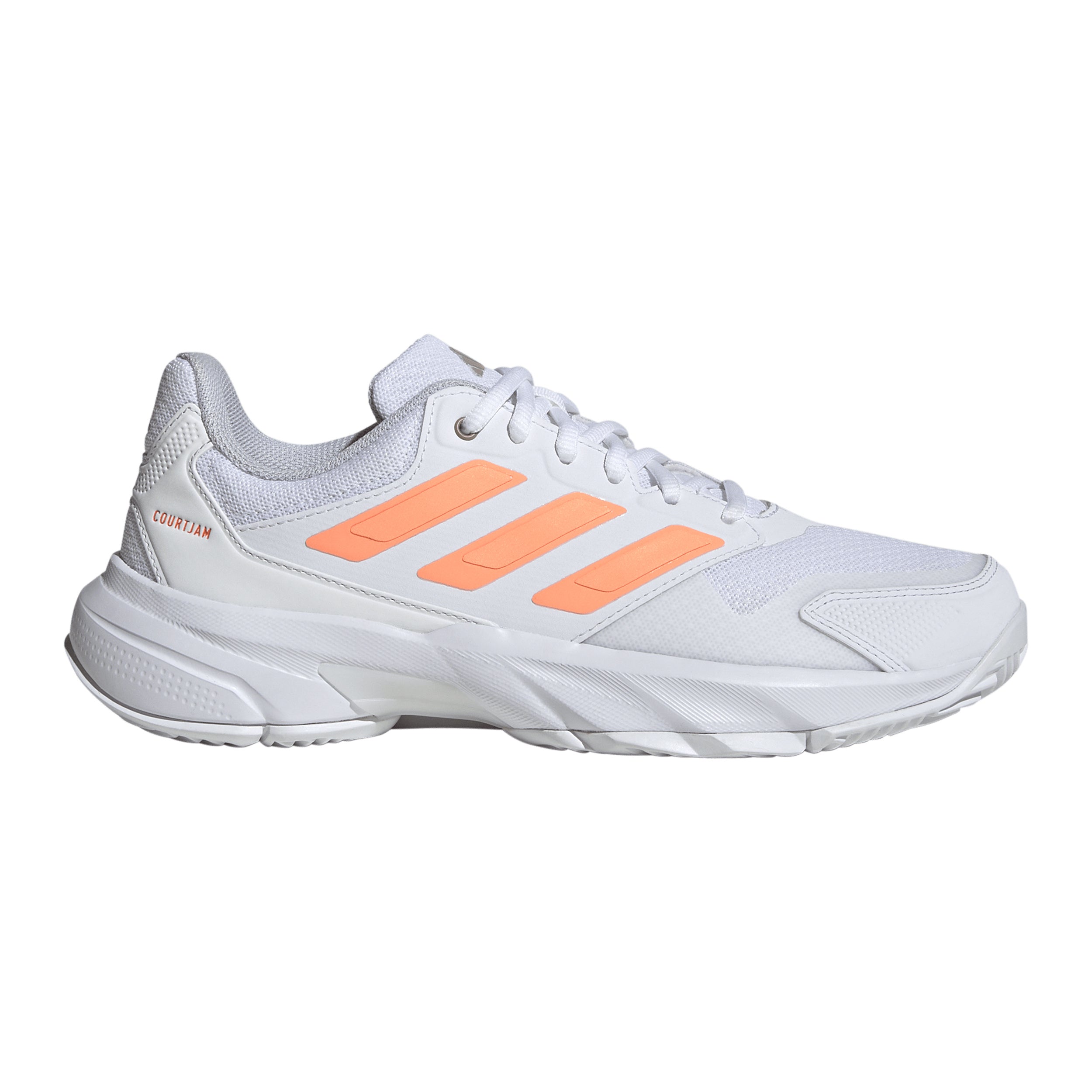 adidas CourtJam Control 3 Allcourt schoen Dames - lichtgrijs, abrikoos