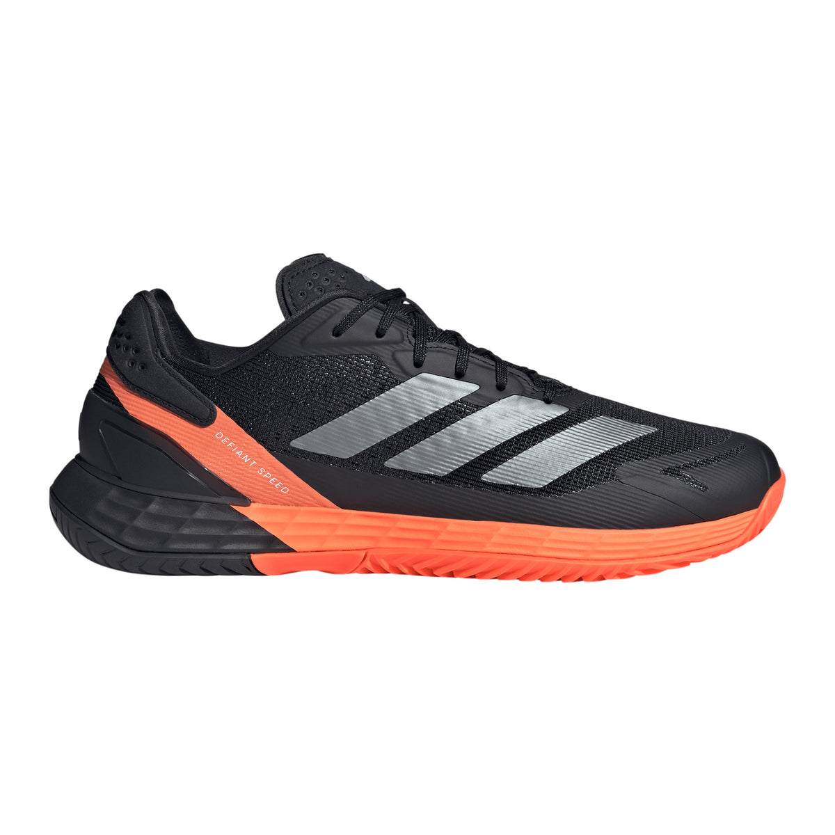 adidas Defiant Speed 2 Allcourt schoen Heren - zwart, oranje