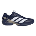 adizero Ubersonic 5 Gravelschoen Heren - donkerblauw, wit
