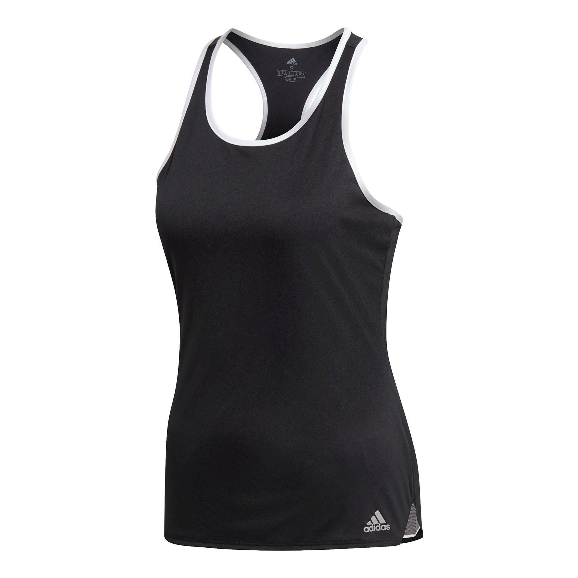 adidas Club Tanktop Dames - zwart, wit