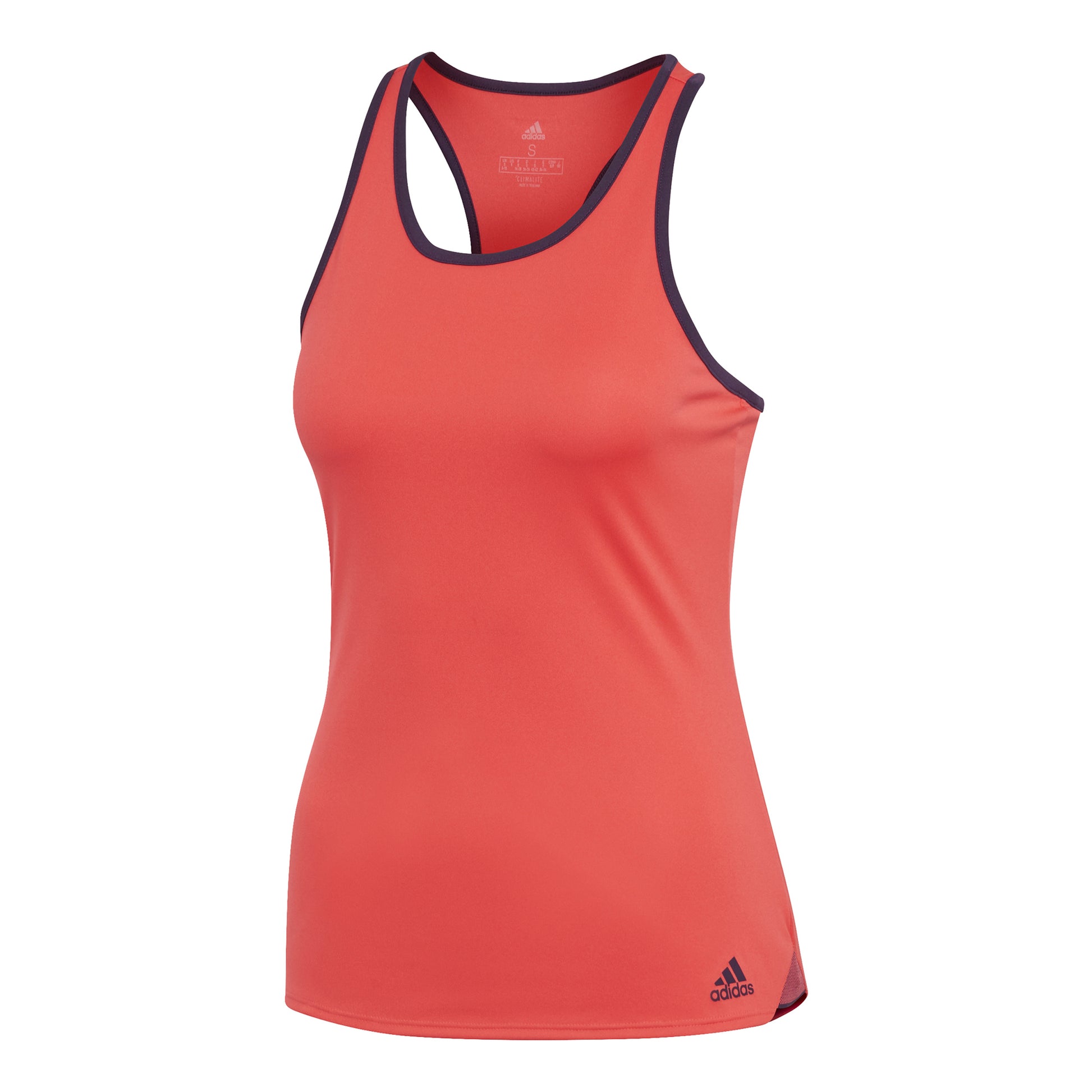adidas Club Tanktop Dames - koraal, paars