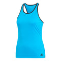 Club Tanktop Dames - lichtblauw, zwart