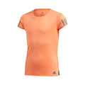 Club T-shirt Meisjes - oranje, grijs