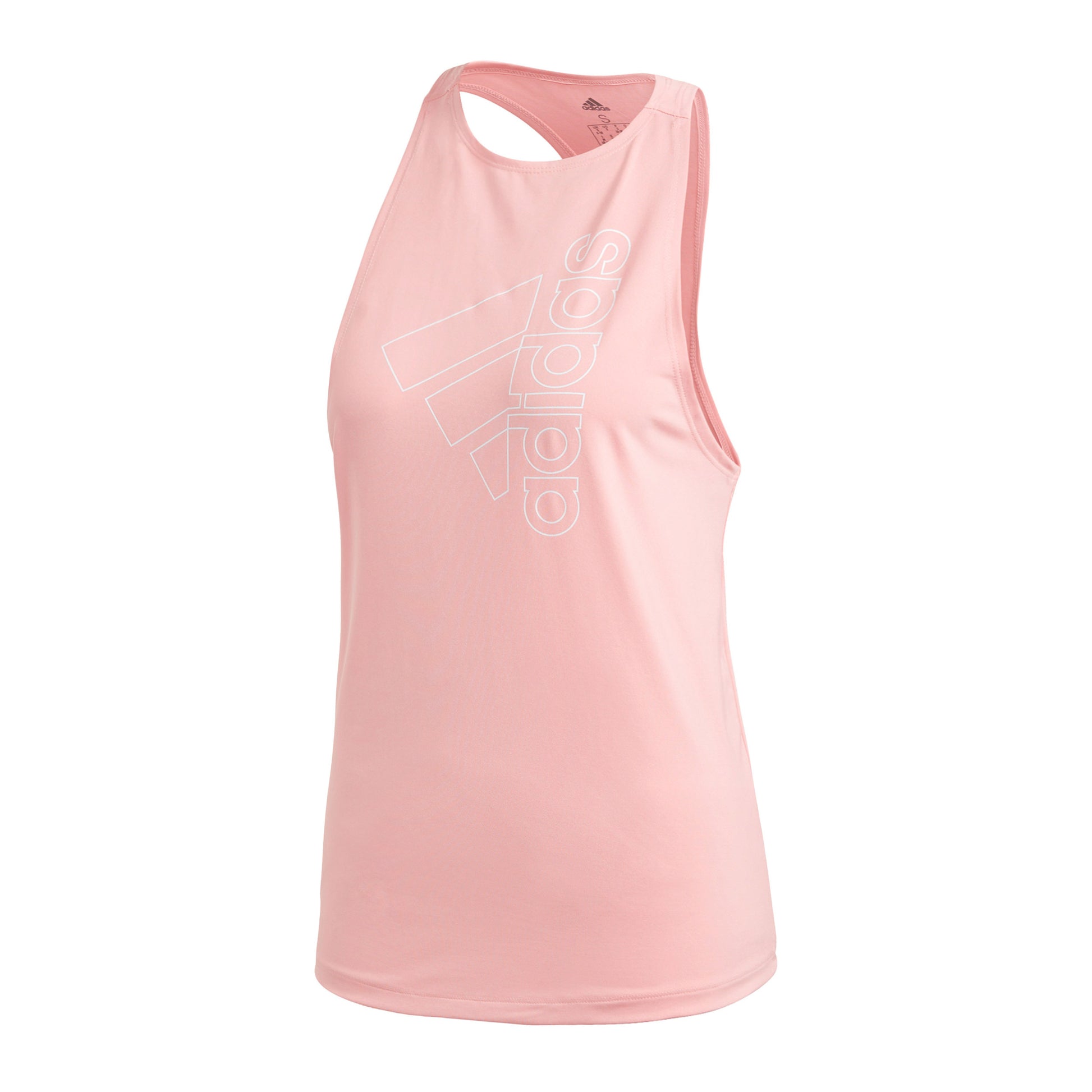 adidas Tech Badge of Sports Tanktop Dames - roze, natuurlijke kleuren