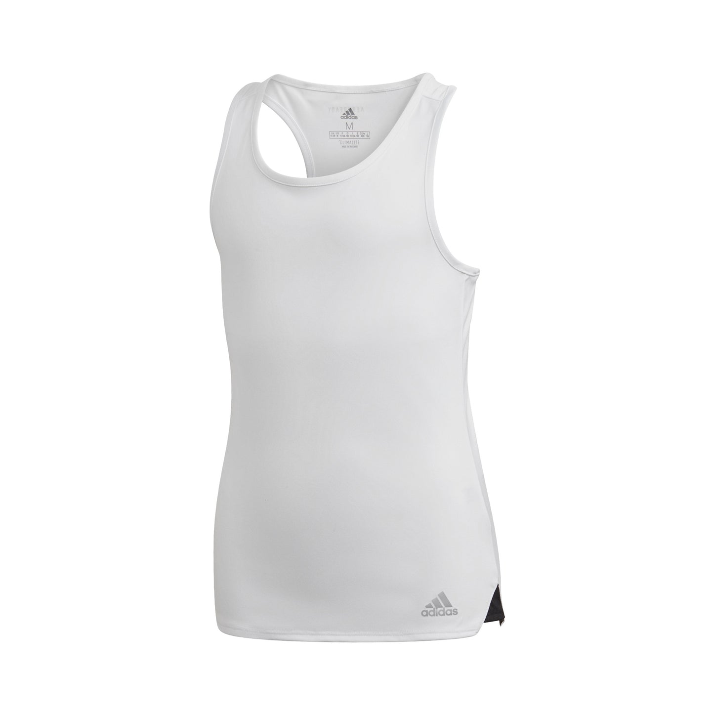adidas Club Tanktop Meisjes - wit, zilver