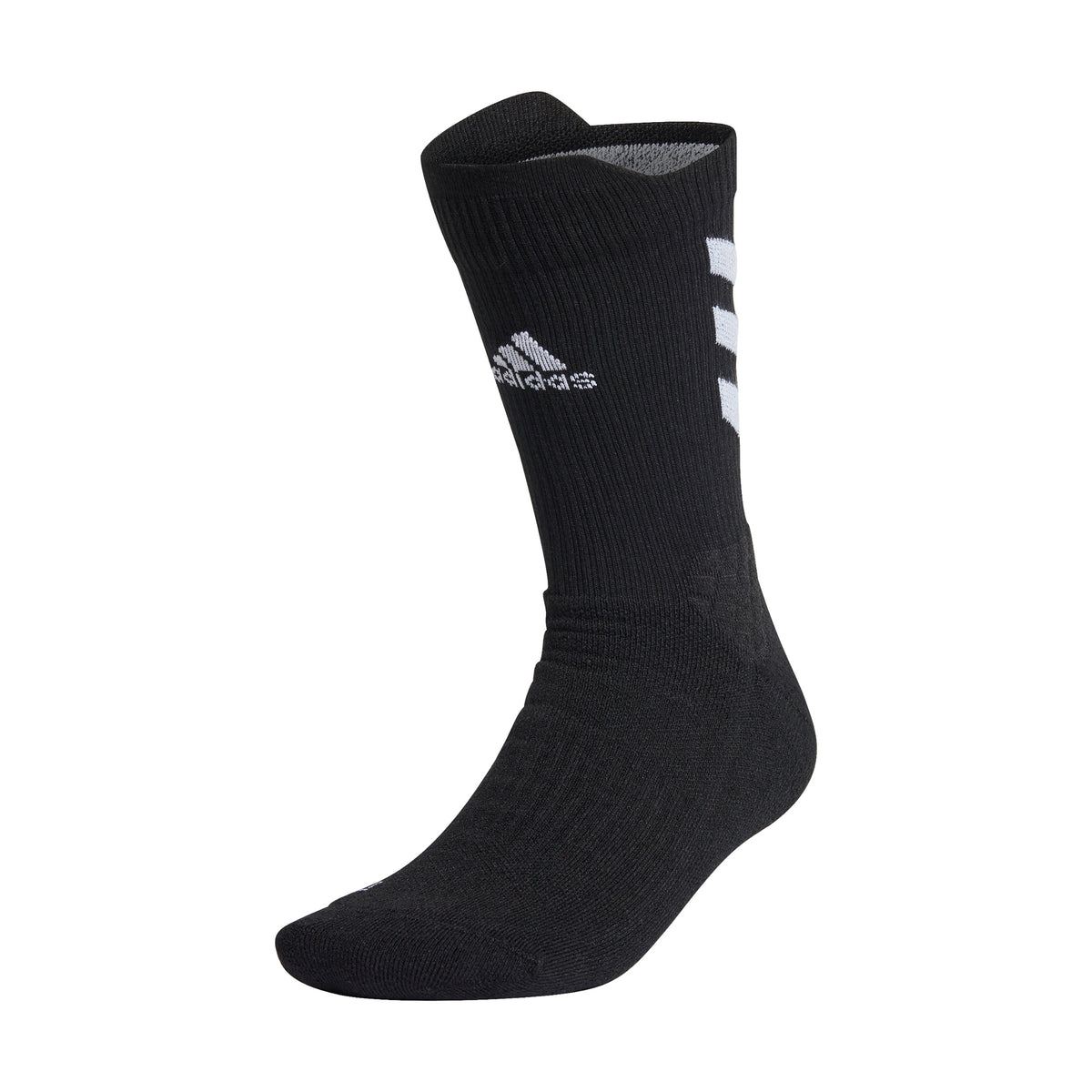 adidas Alphaskin Crew Sportsokken Unisex - zwart, wit