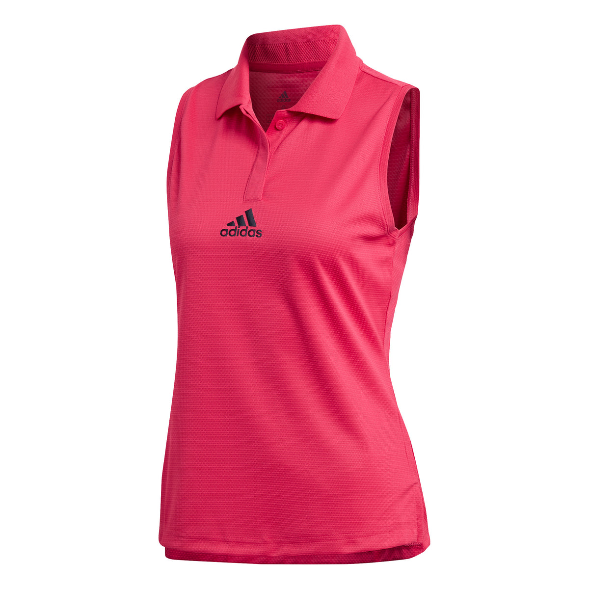 adidas T Match Heat Ready Polo Dames - pink, zwart