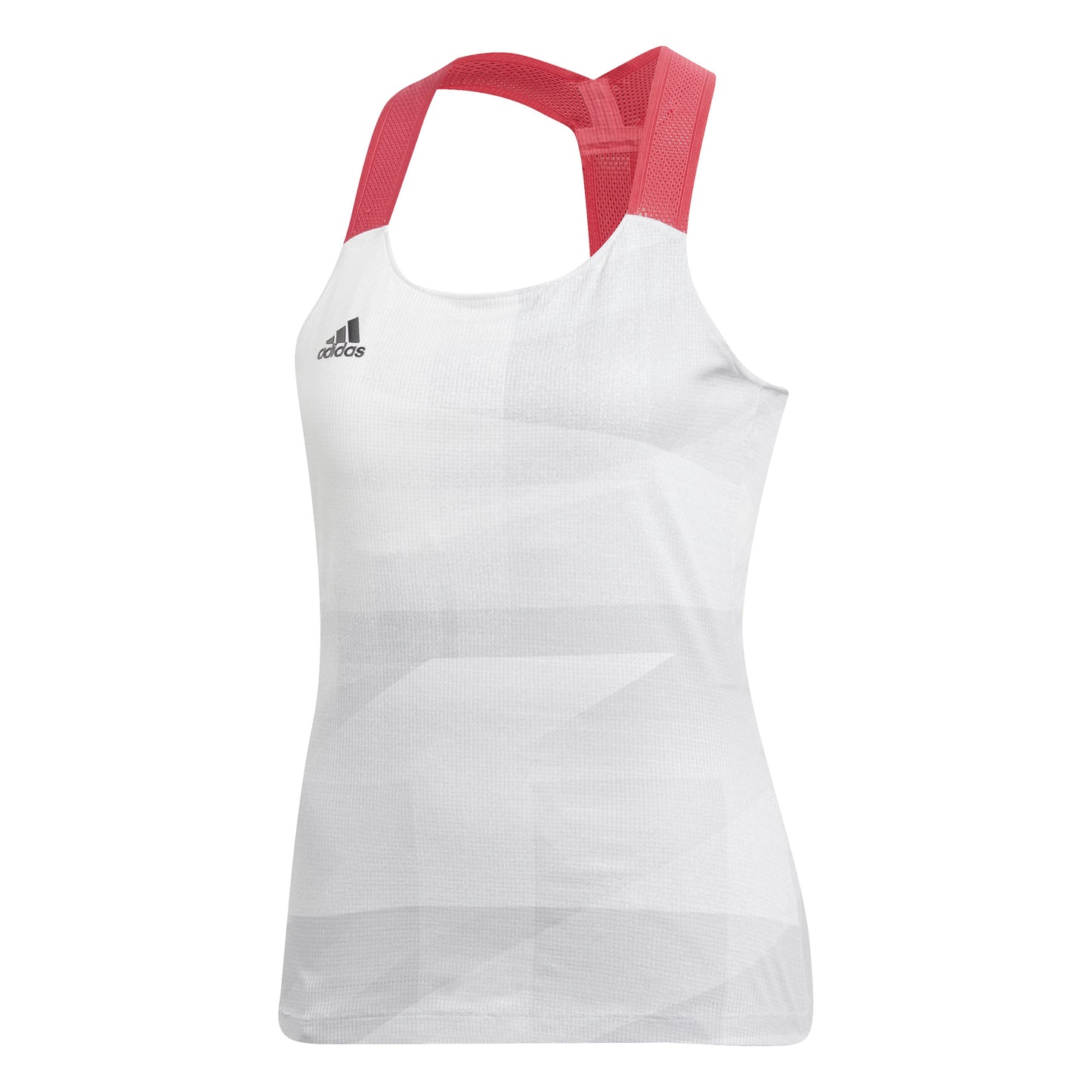 adidas Y- Olymp Heat Ready Tanktop Dames - wit, rood