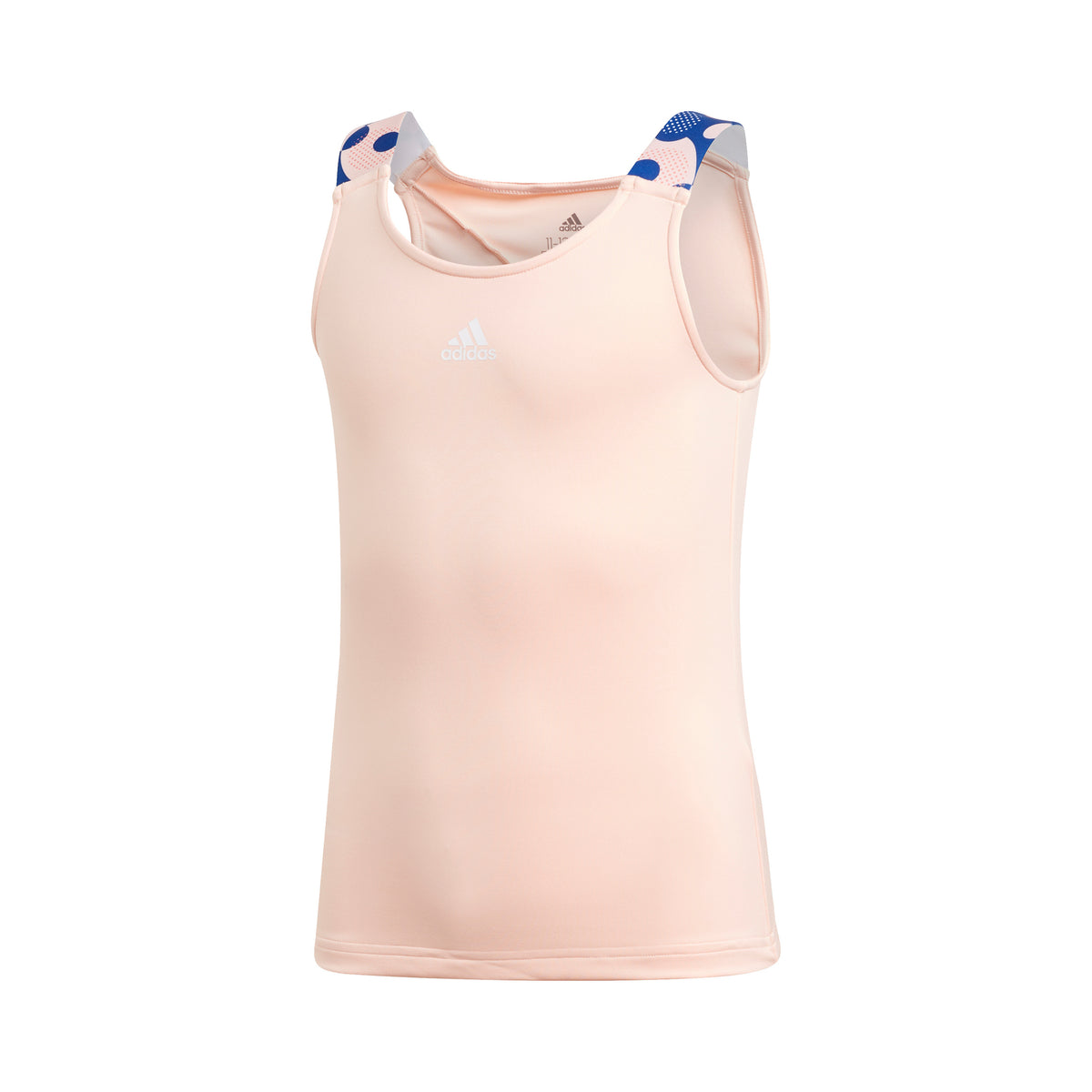 adidas Keyhole Tanktop Meisjes - natuurlijke kleuren, blauw