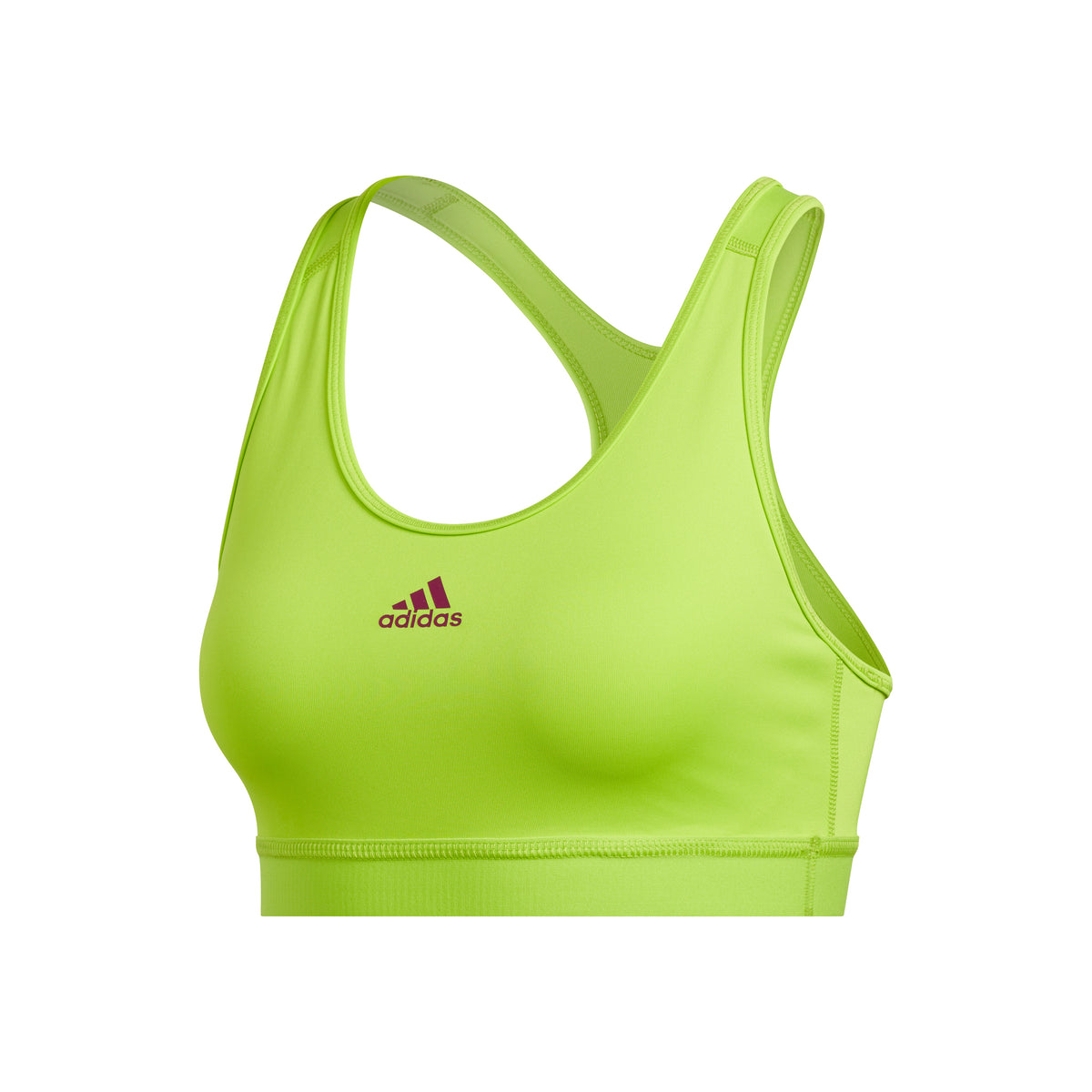 adidas Bt Sport-bh Dames - neongroen, berry