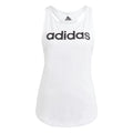 Linear Tanktop Dames - wit, zwart